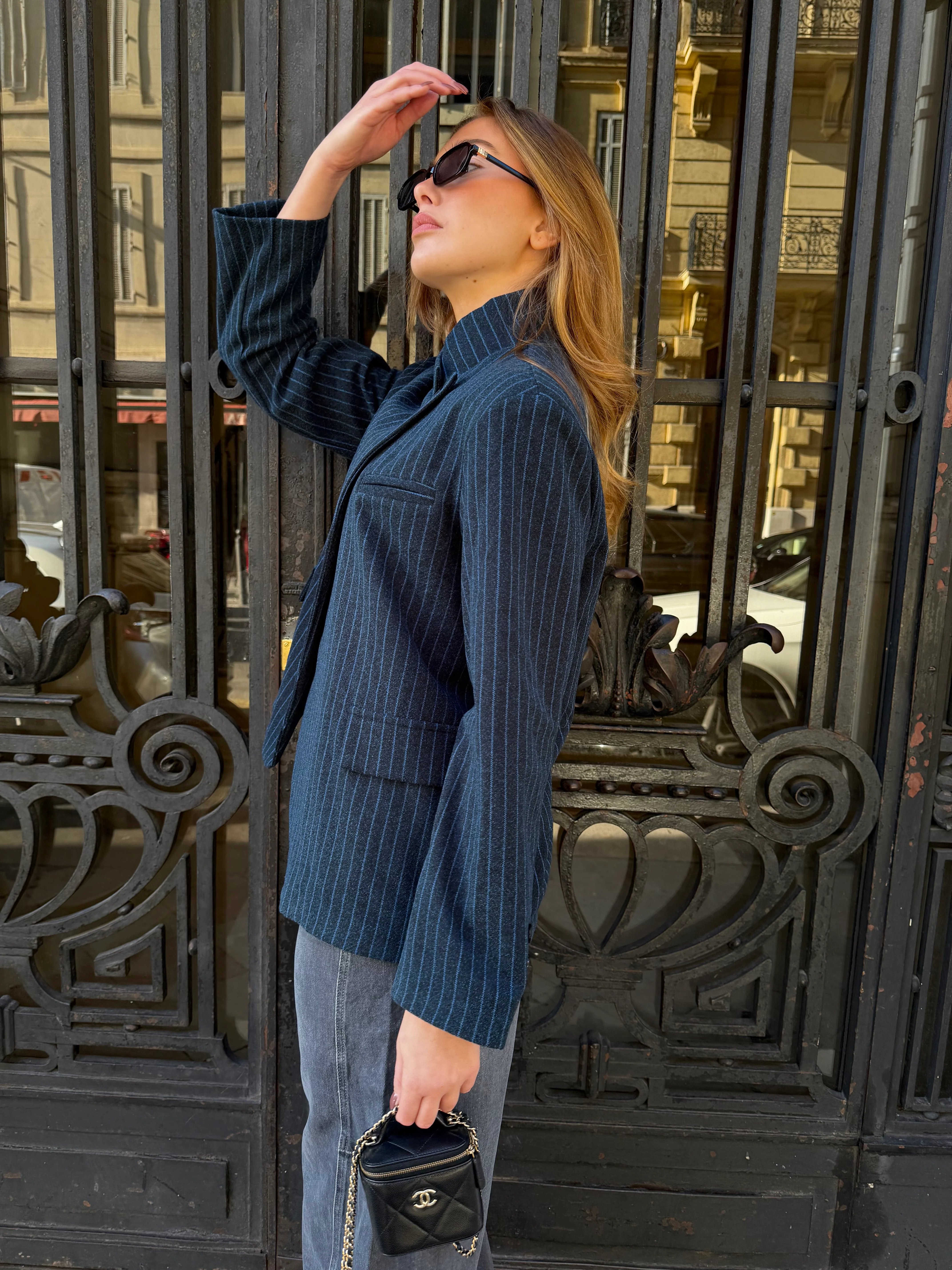 Blazer Naomi bleu marine - Image 3