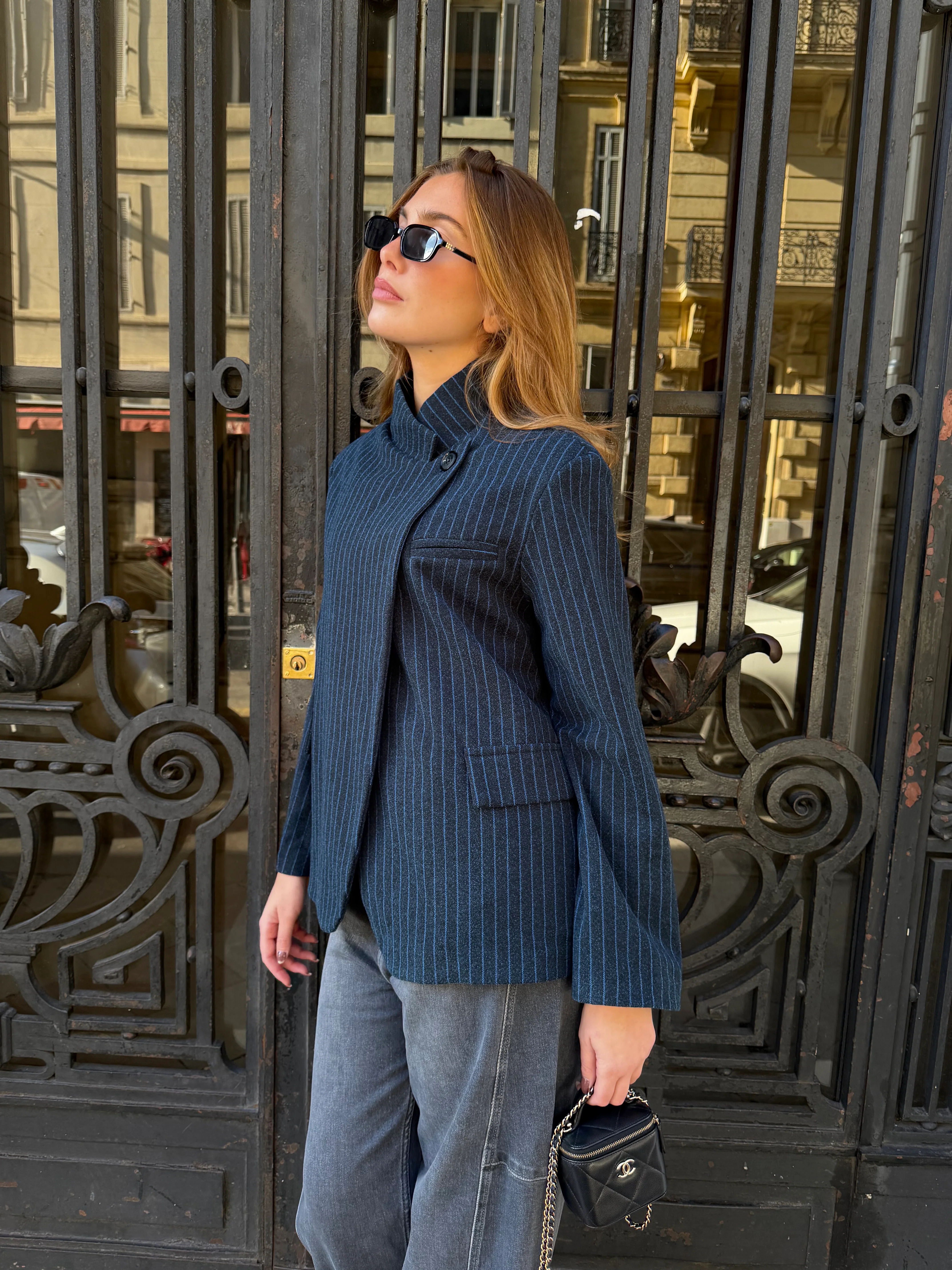 Blazer Naomi bleu marine - Image 4