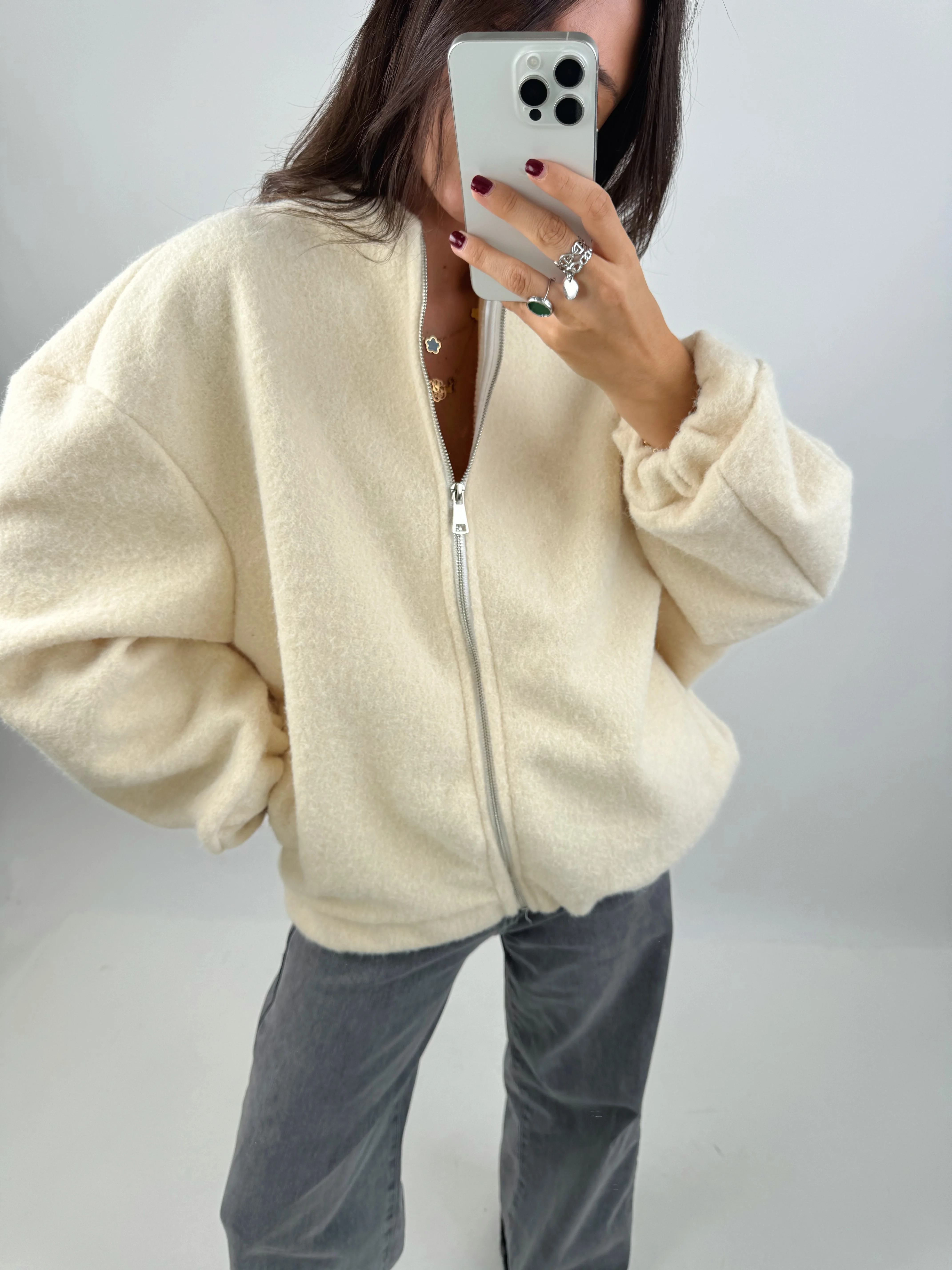 Bomber Maddy crème - Image 4