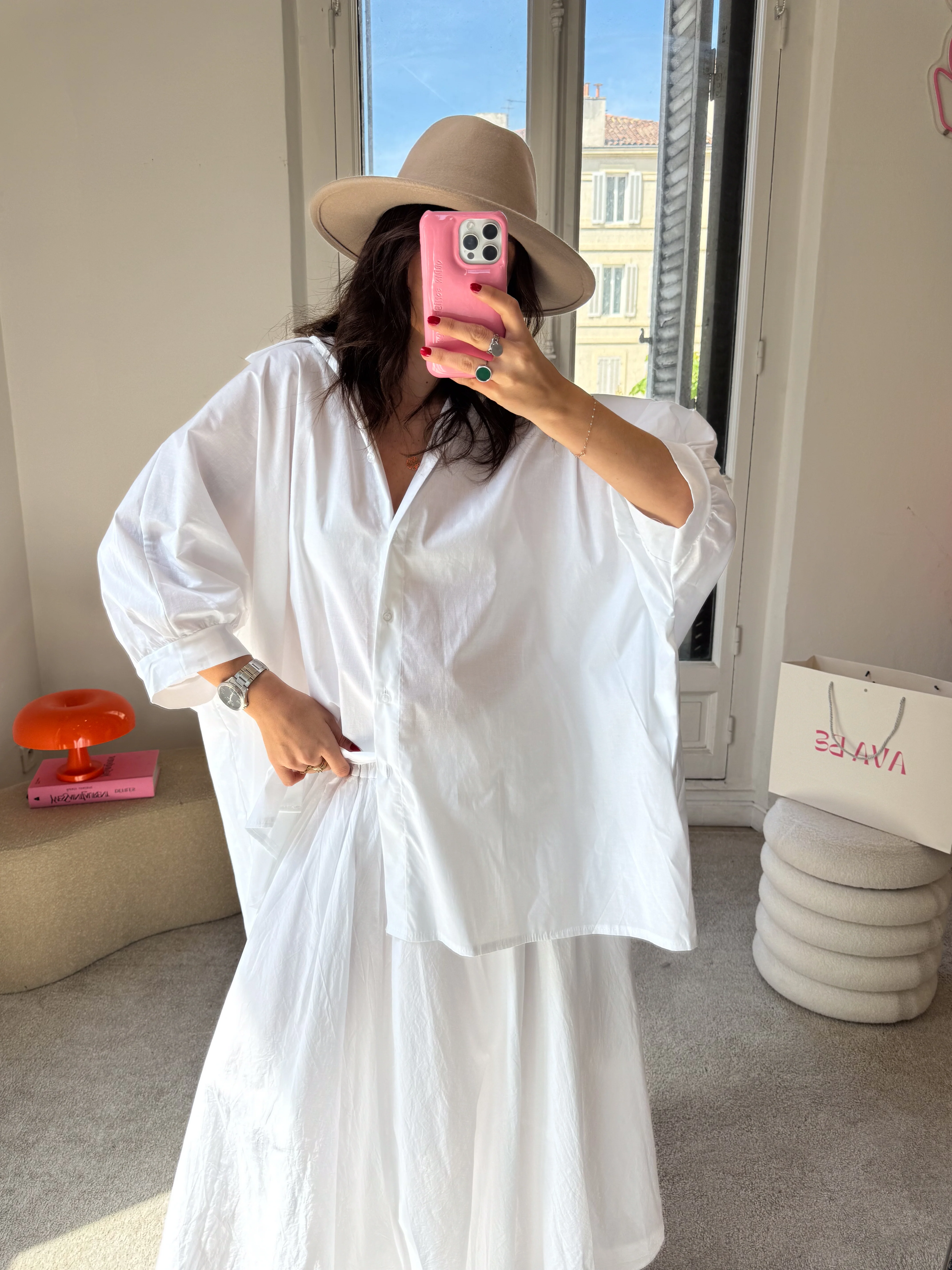 Chemise Christine blanche - Image 3