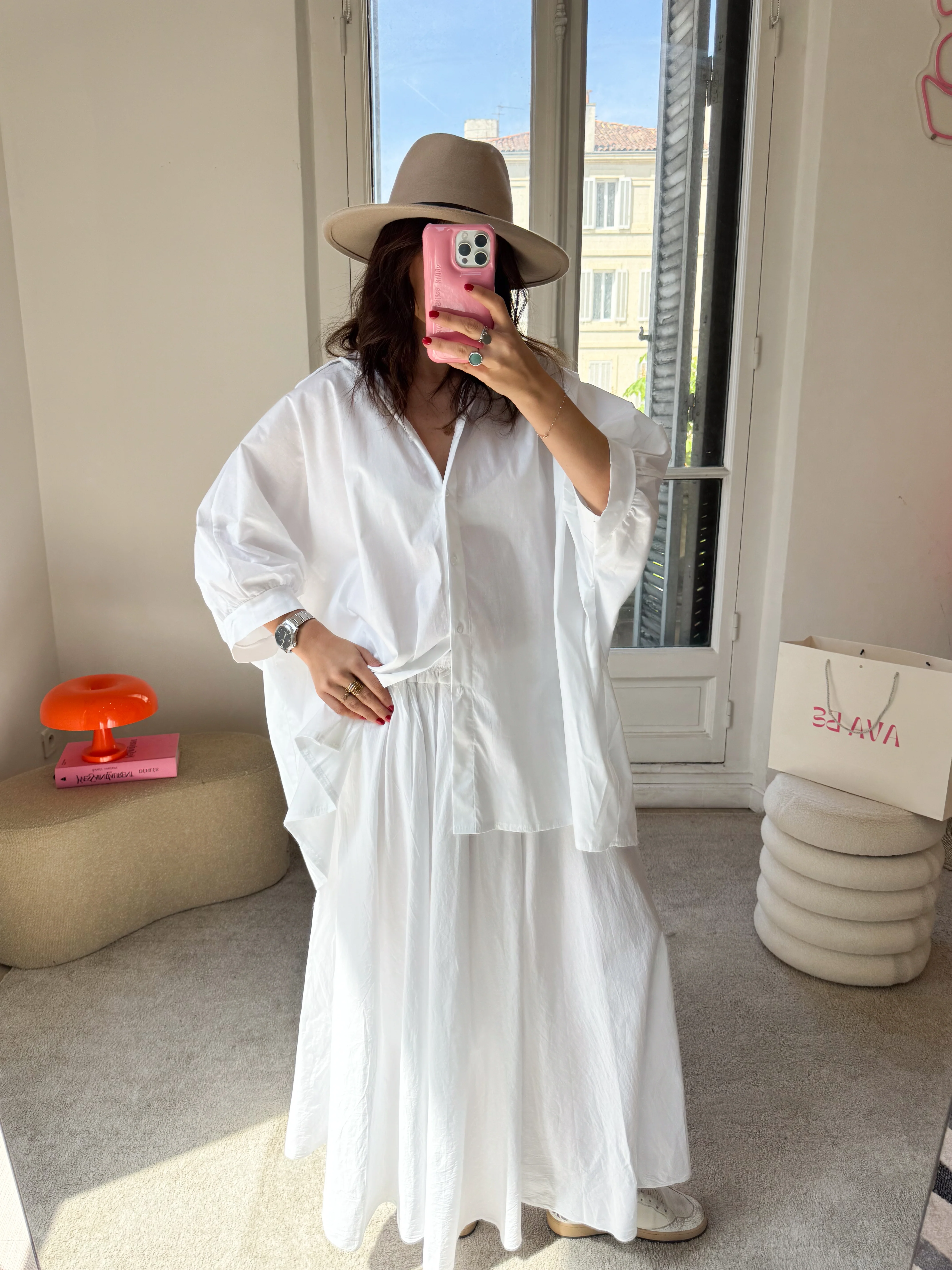 Chemise Christine blanche - Image 4