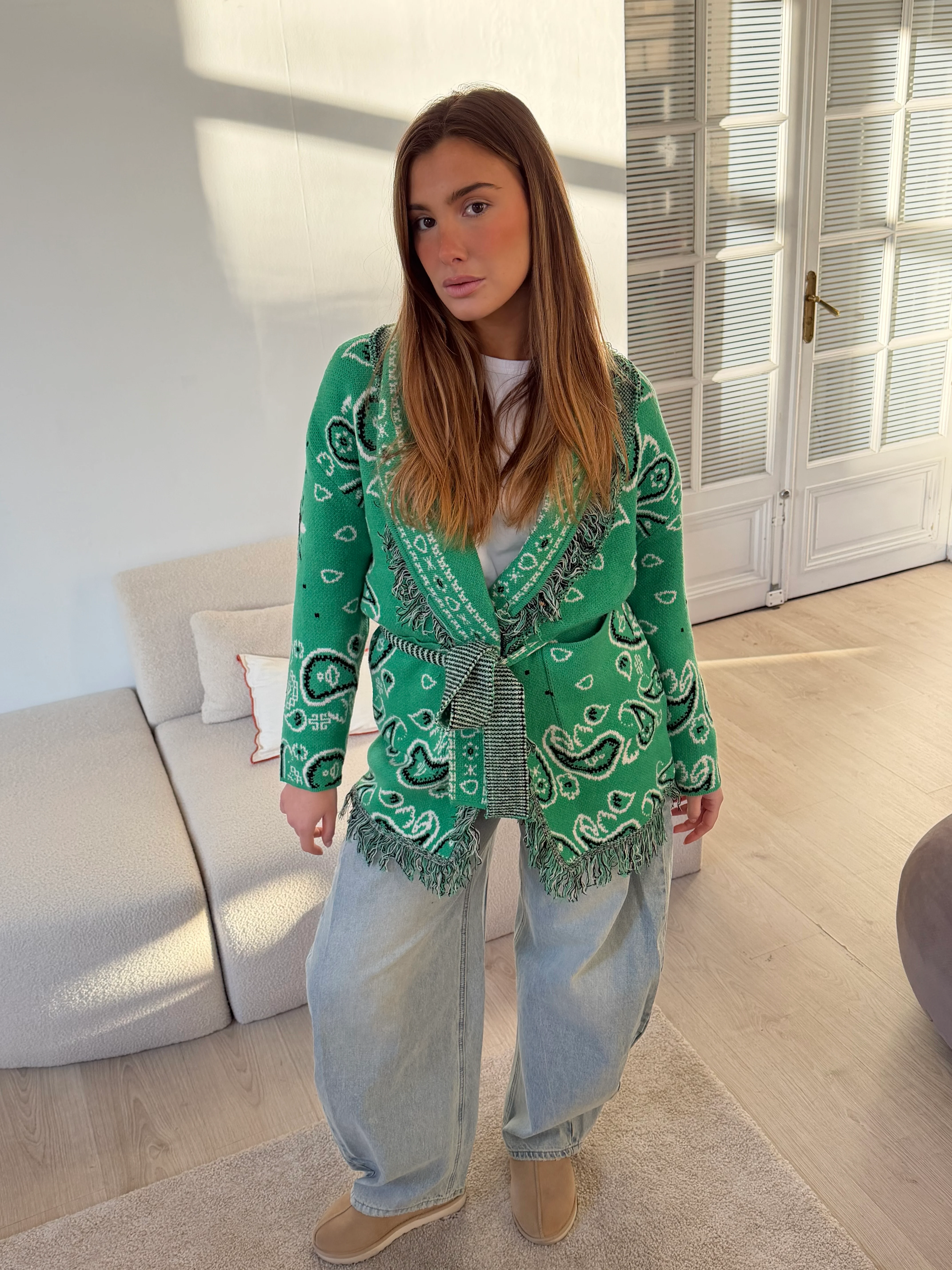 Gilet Suzanne vert - Image 5