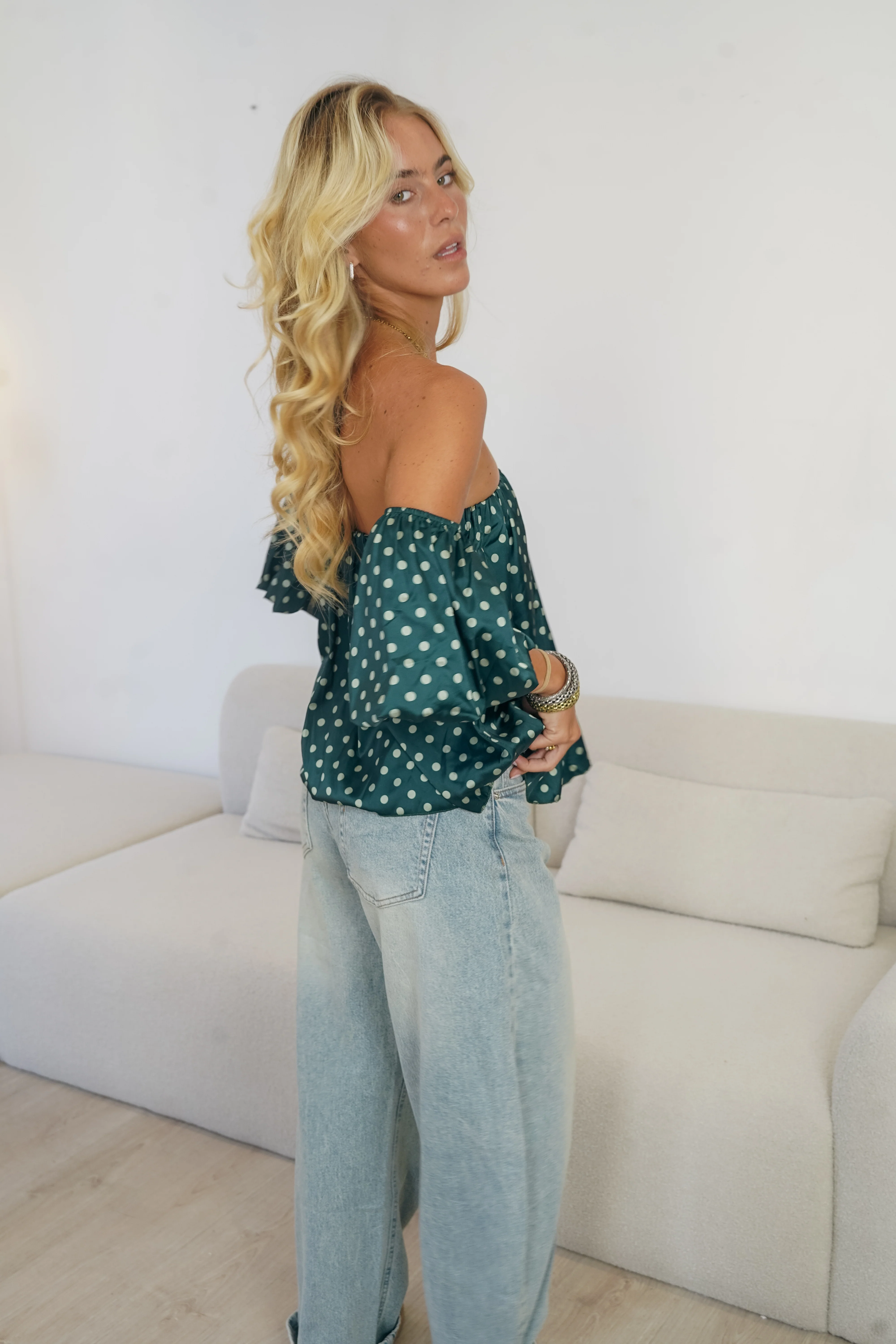 Haut Amalia vert - Image 4