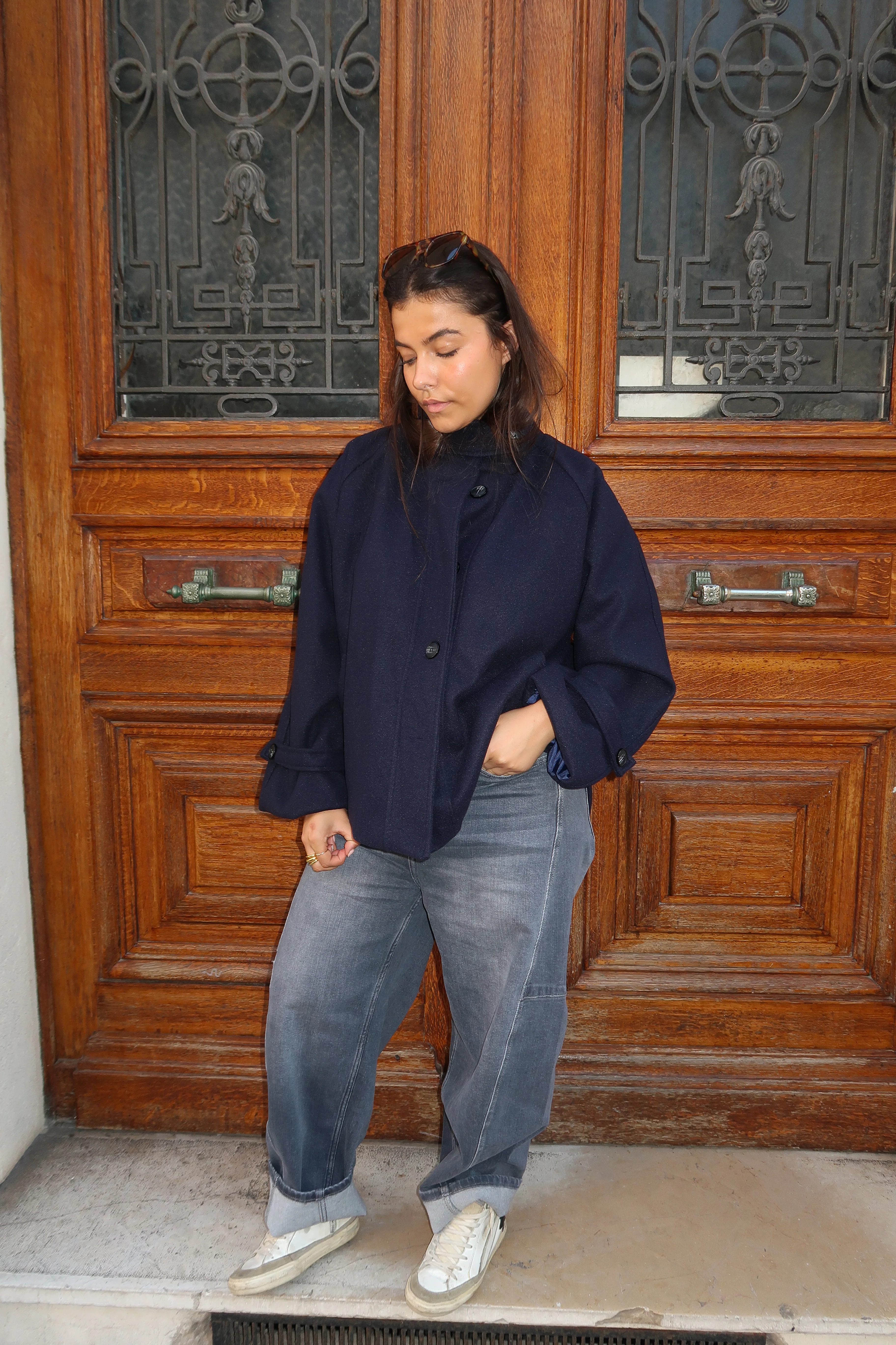 Manteau Calix bleu marine - Image 12