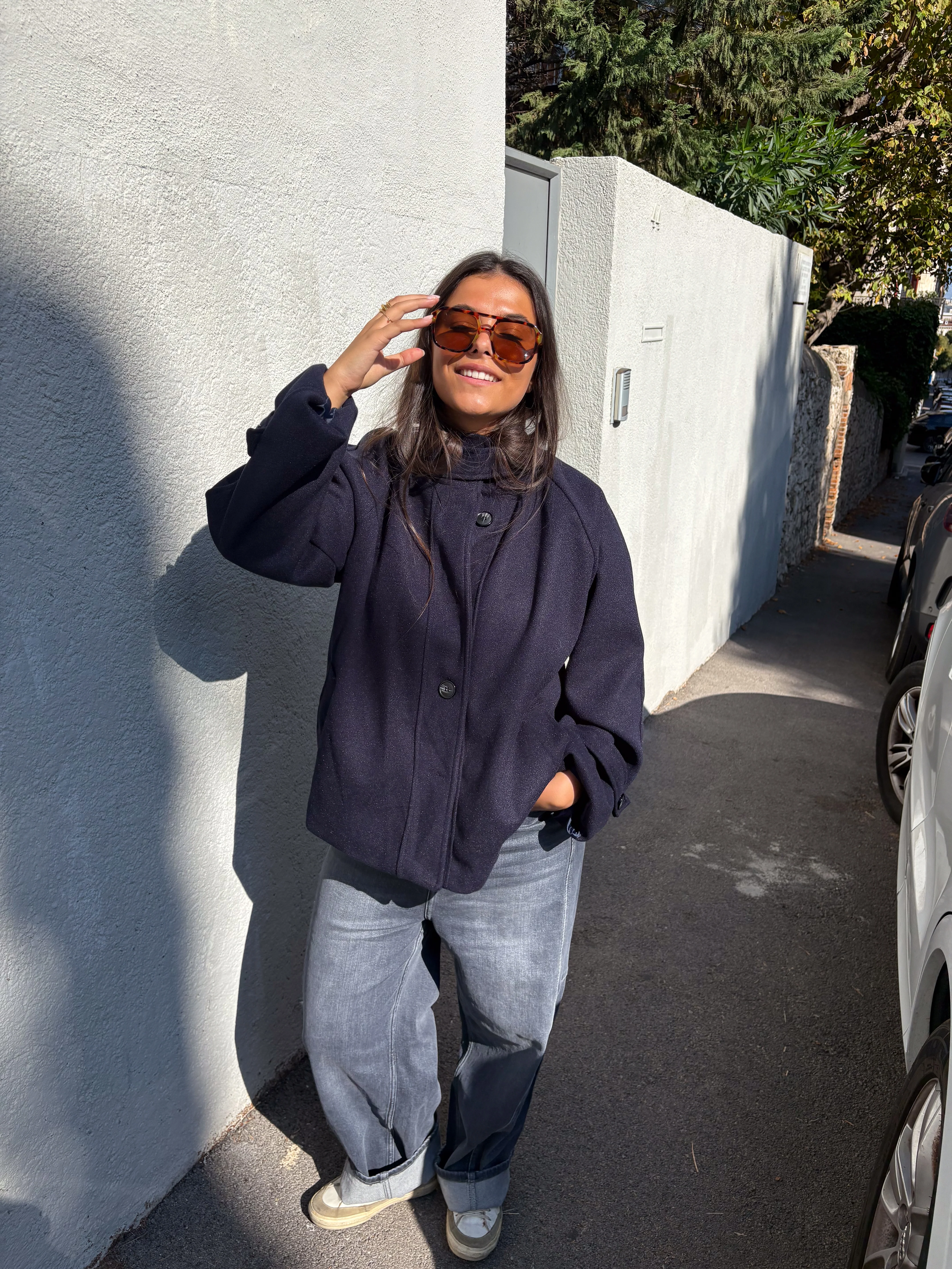 Manteau Calix bleu marine - Image 13