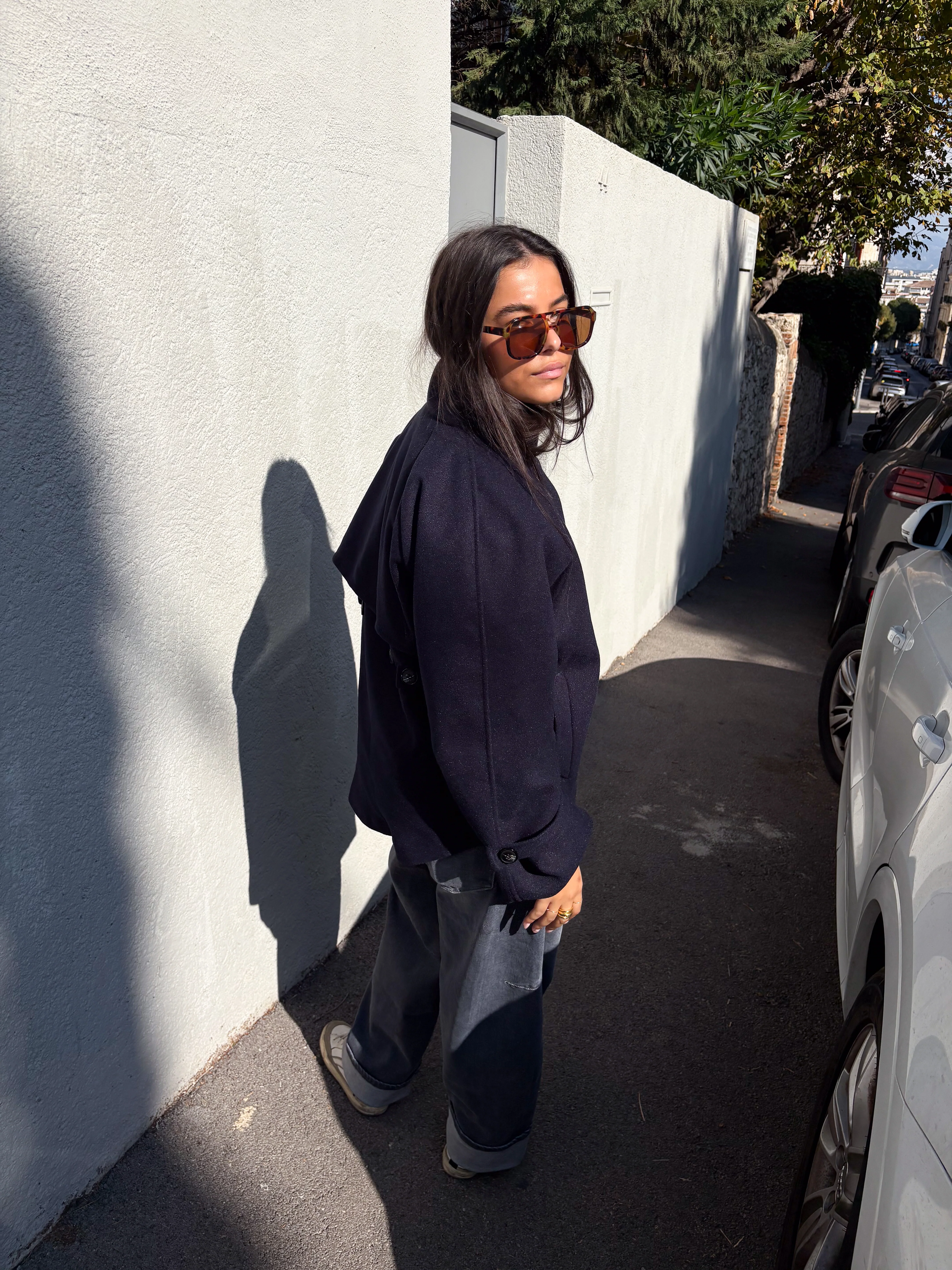 Manteau Calix bleu marine - Image 8