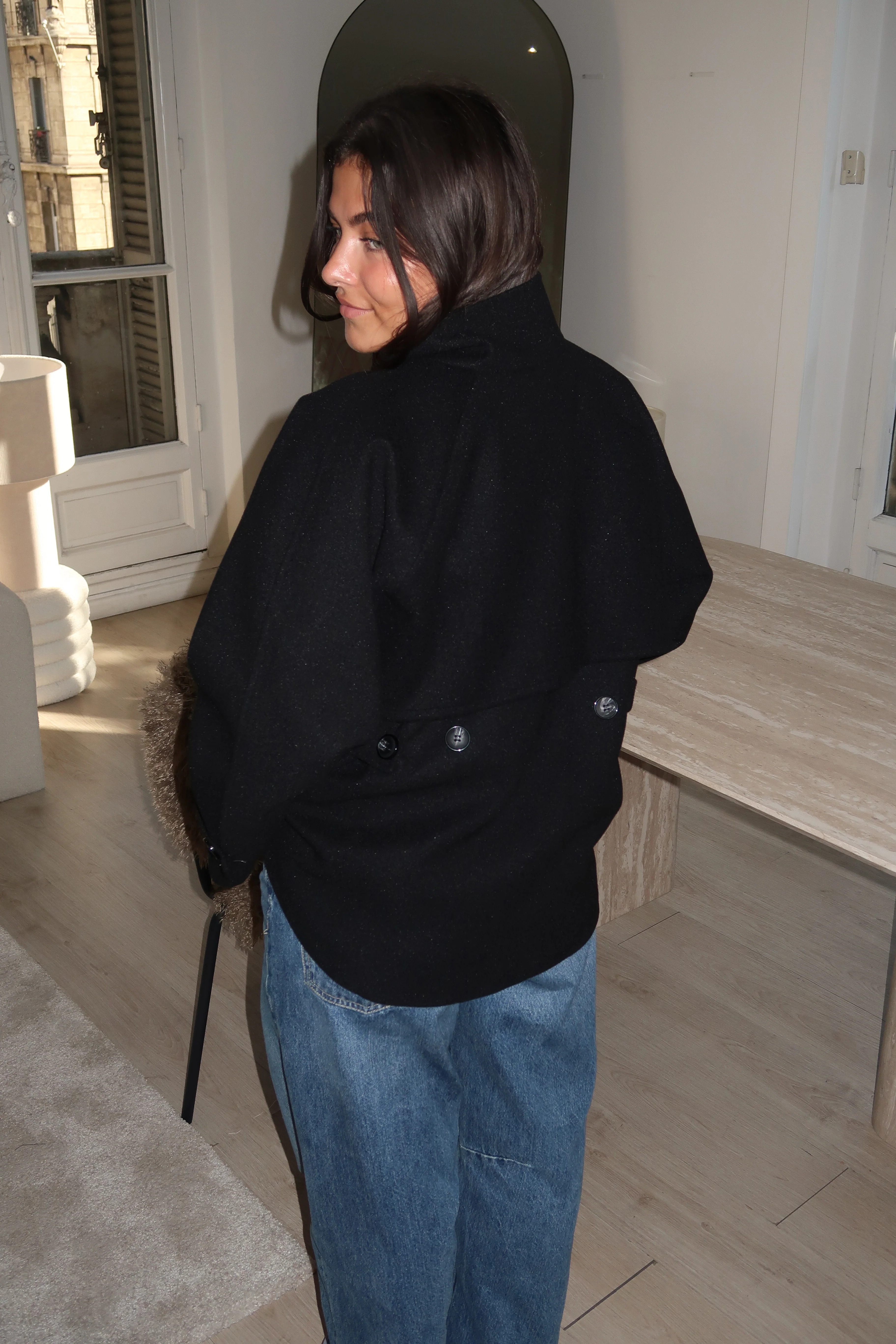 Manteau Calix noir - Image 5