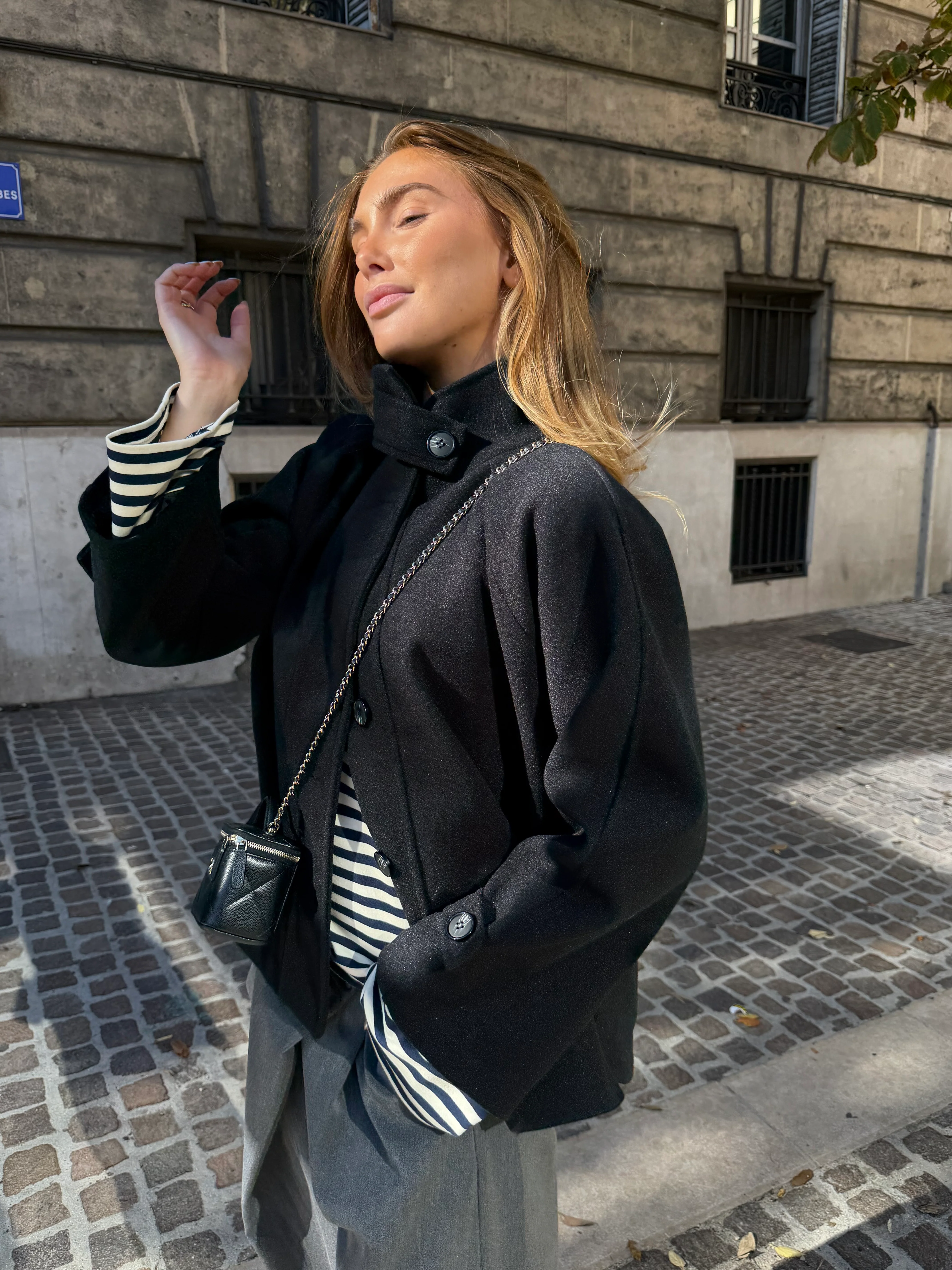 Manteau Calix noir - Image 6