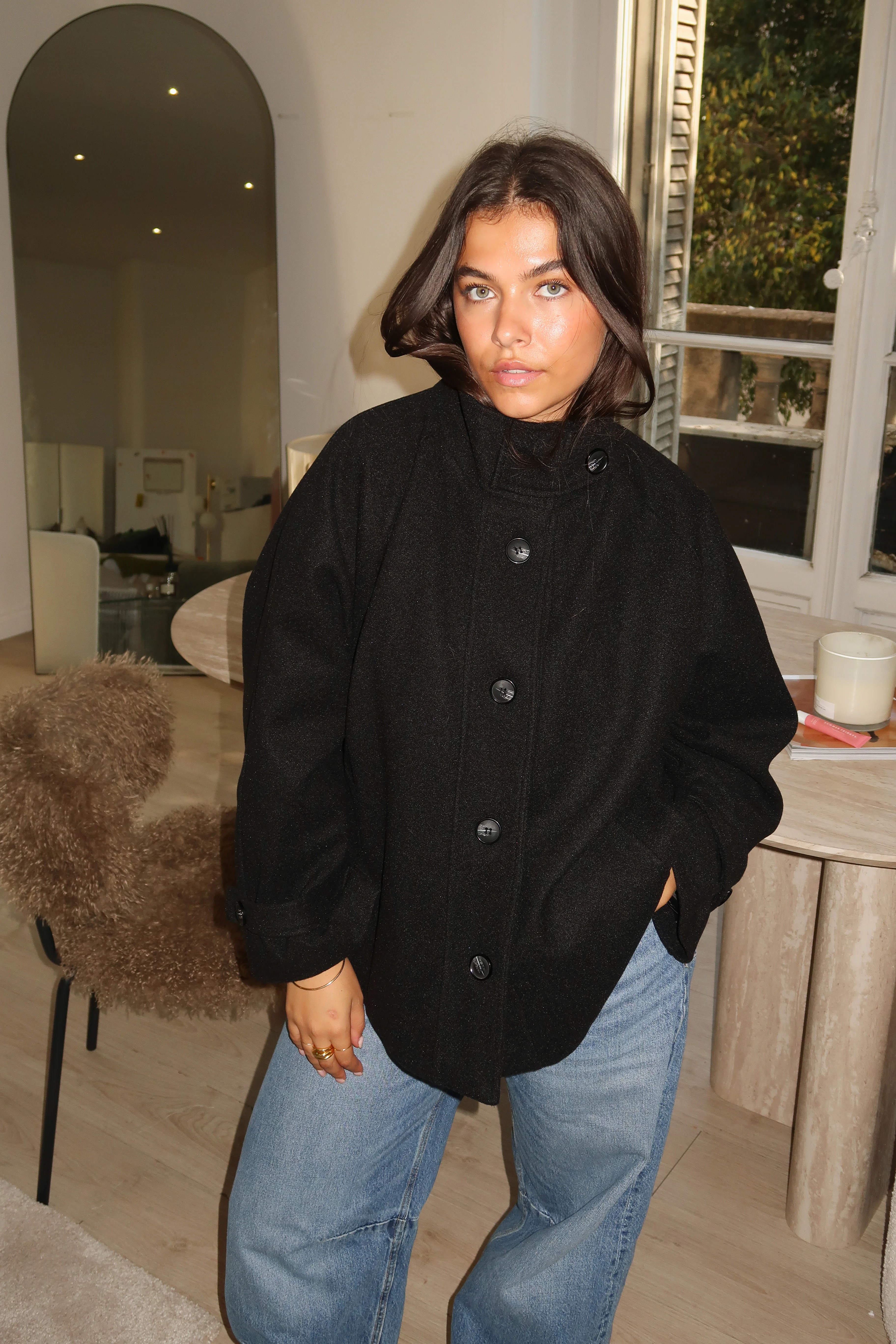 Manteau Calix noir - Image 7