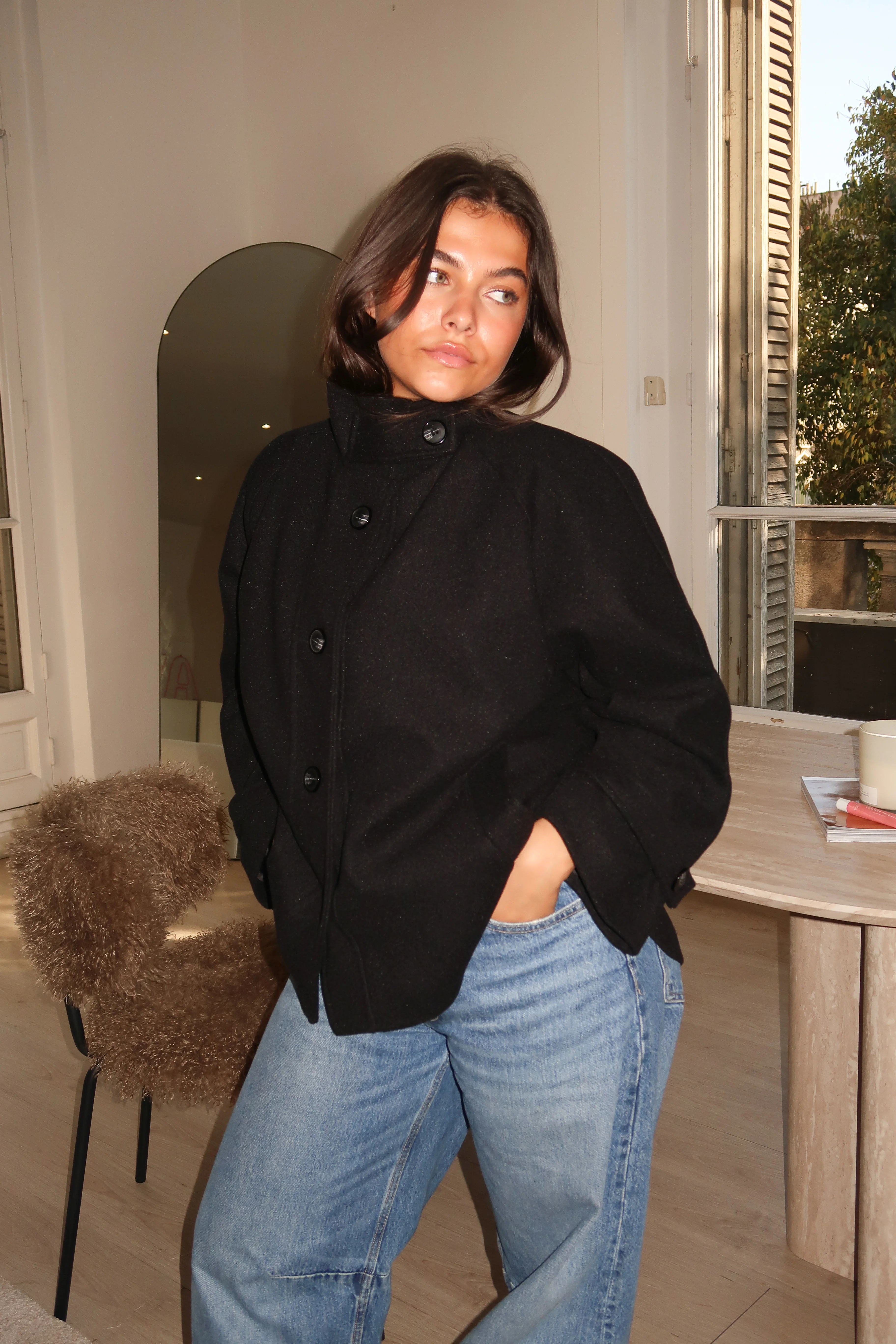 Manteau Calix noir - Image 9