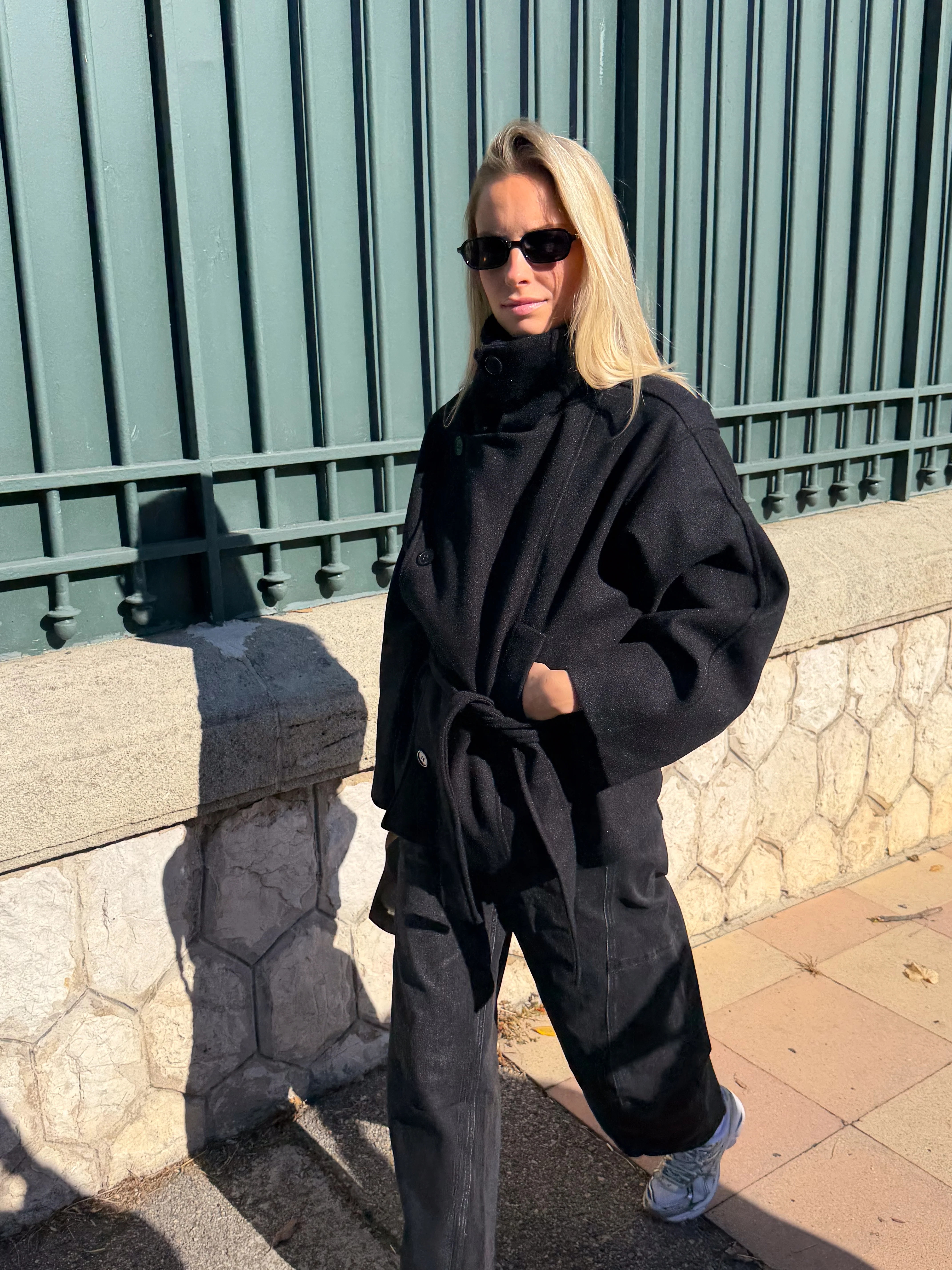 Manteau Roxane noir - Image 3