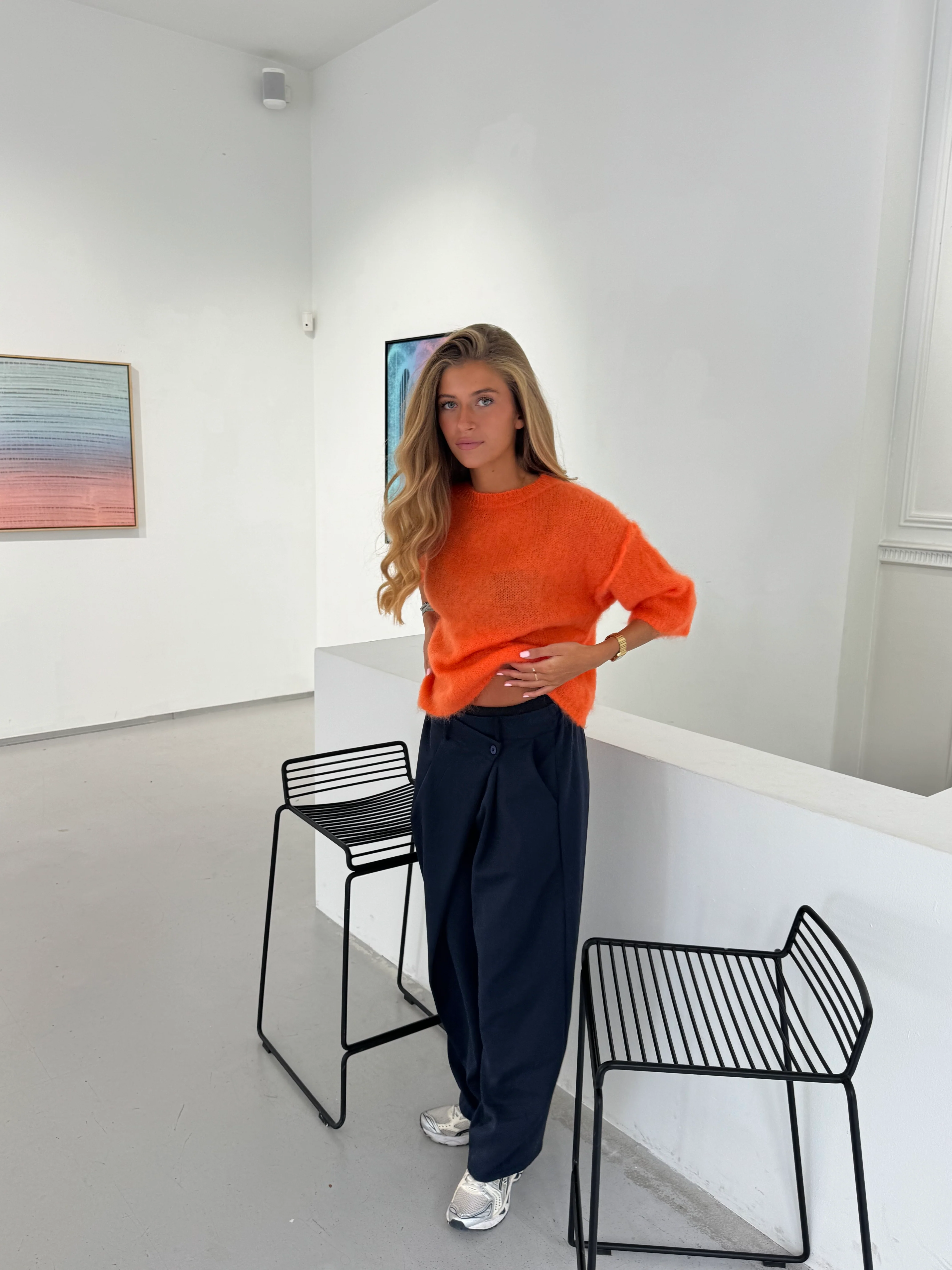 Pantalon Bennie bleu marine - Image 4