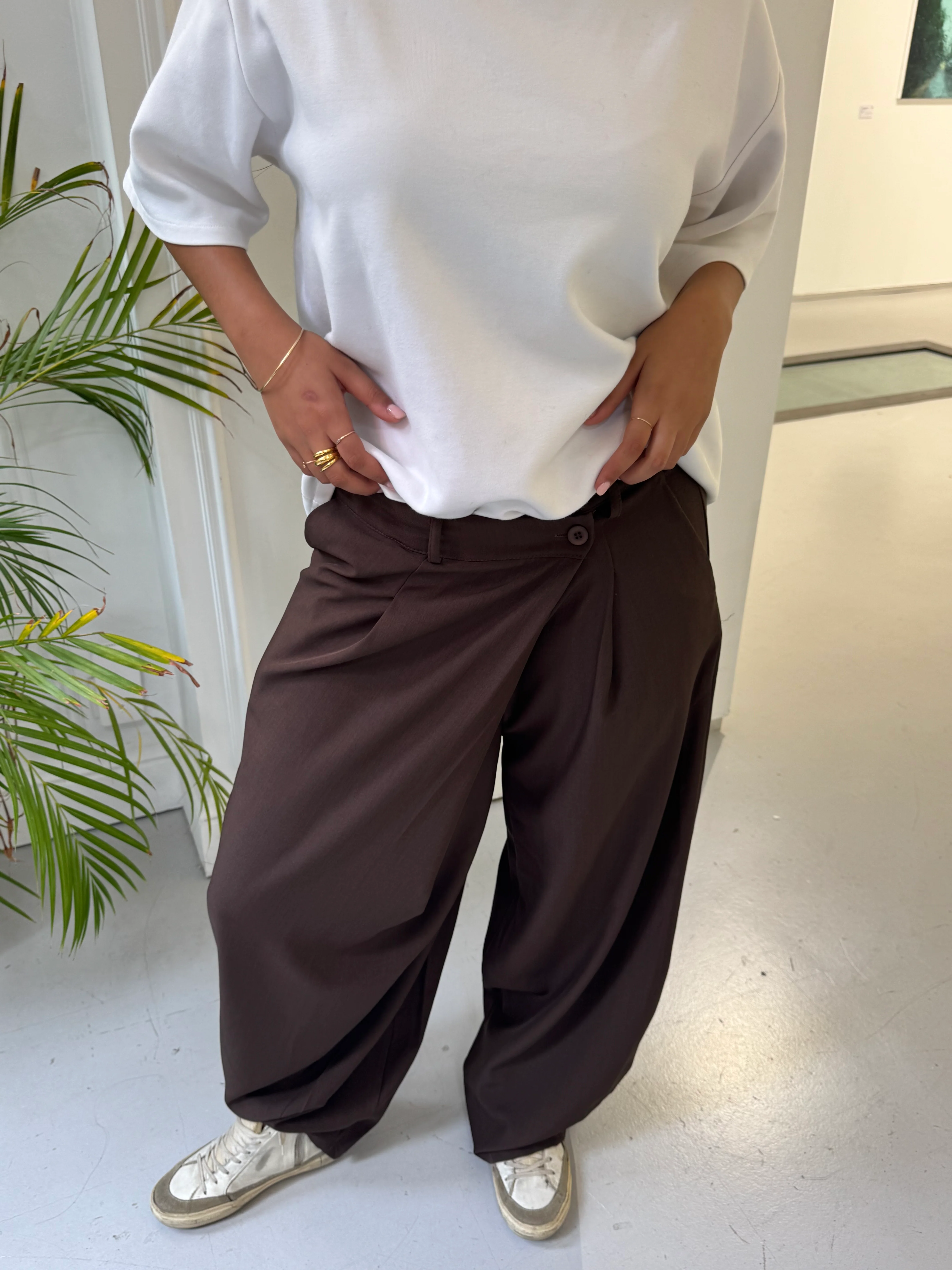 Pantalon Bennie marron - Image 3