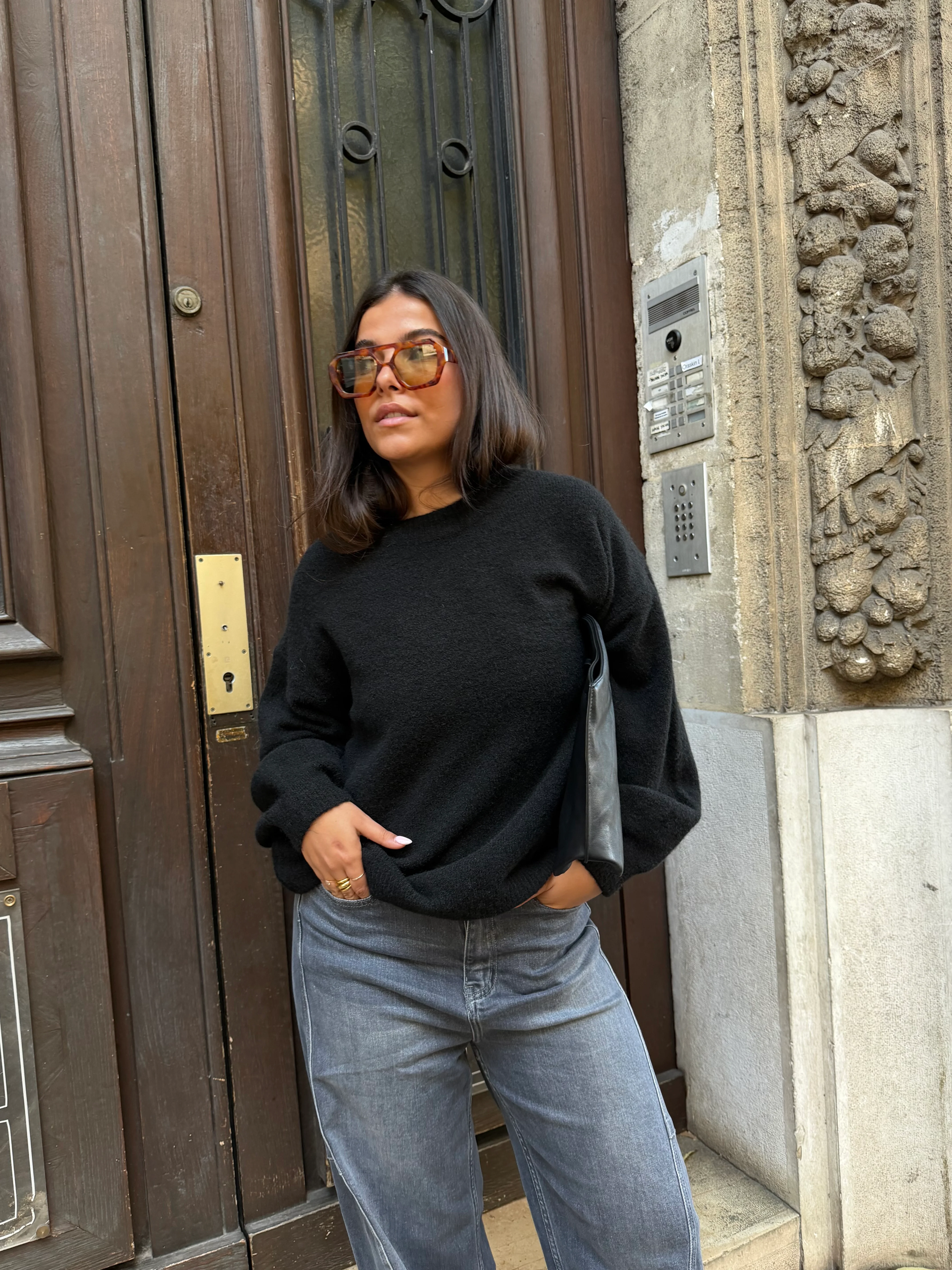 Pull Caroline noir - Image 4