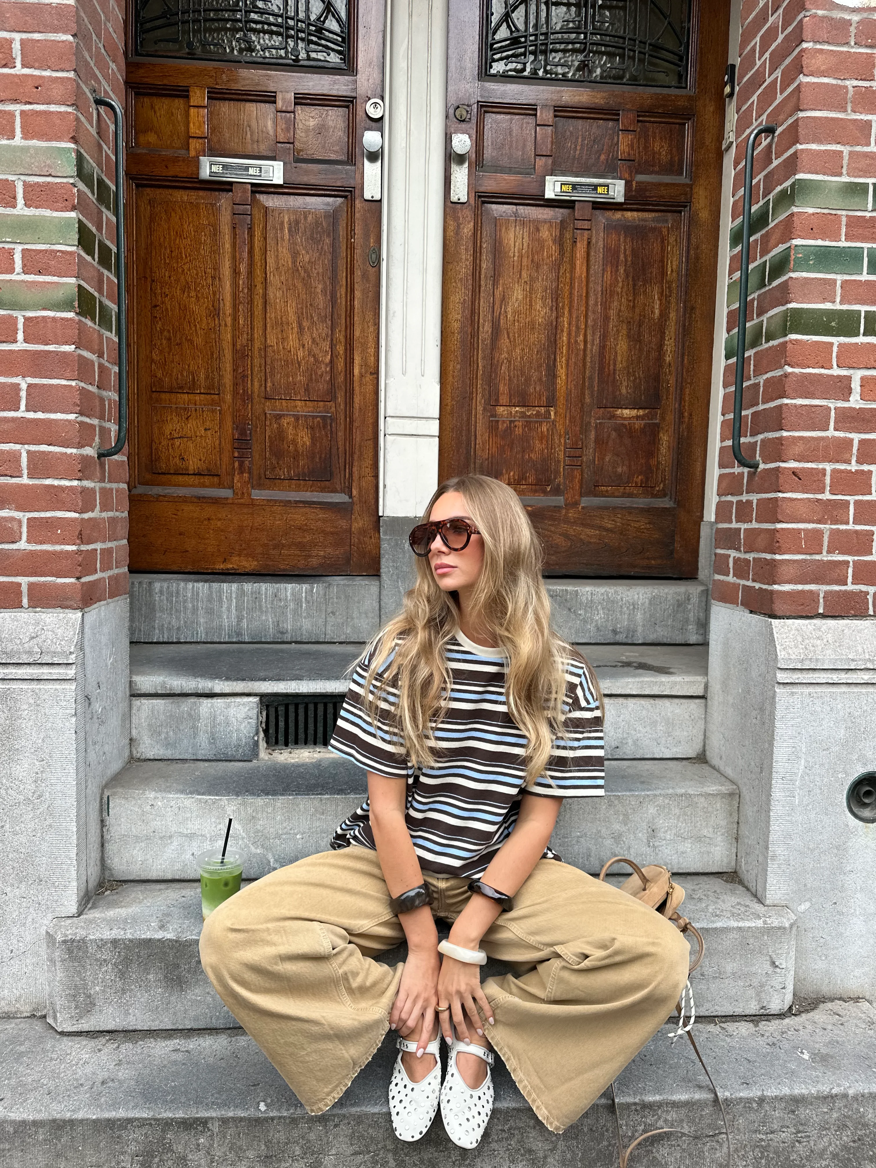 Tee-shirt Sandrine bleu - Image 3