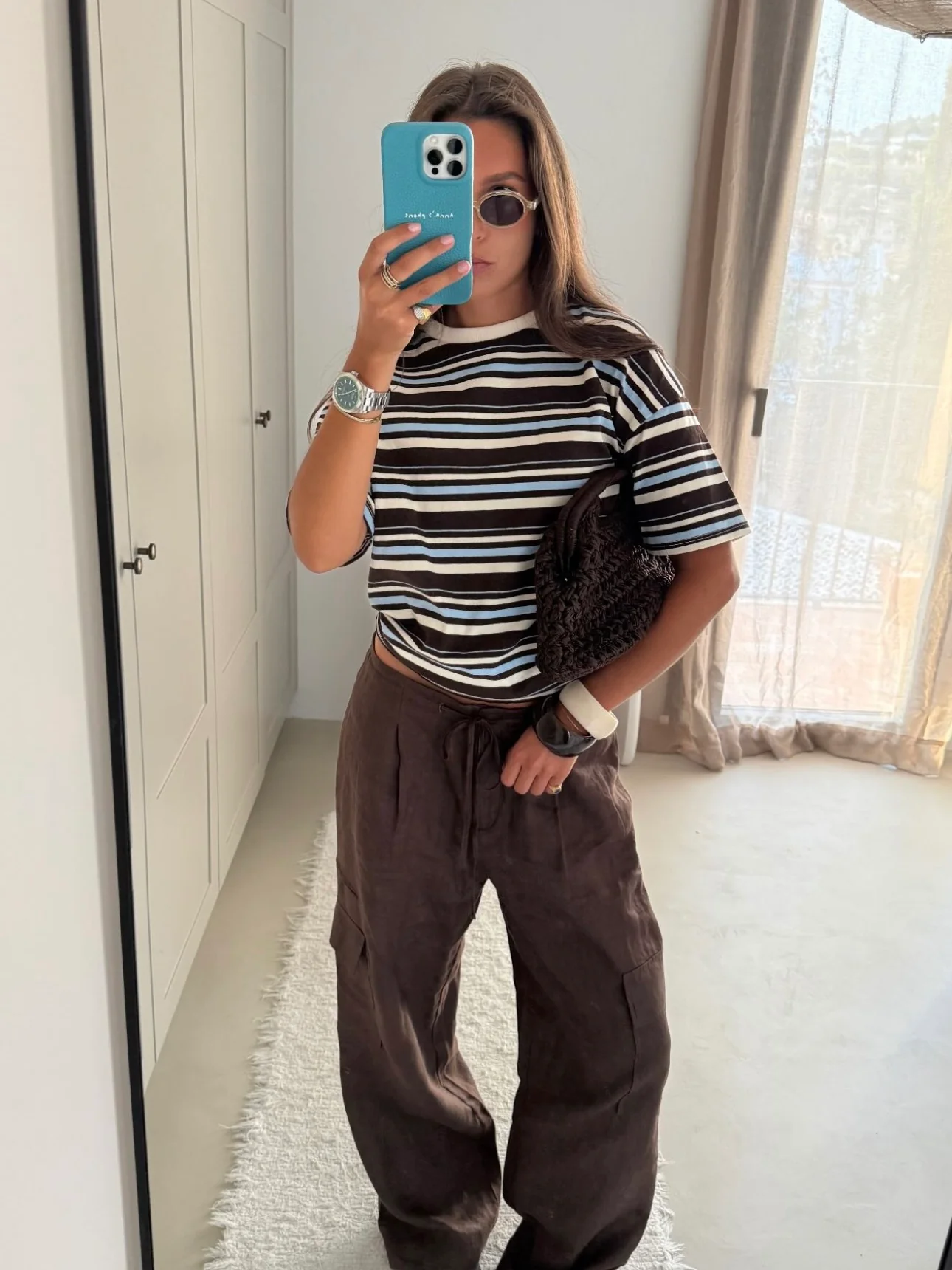 Tee-shirt Sandrine bleu - Image 5