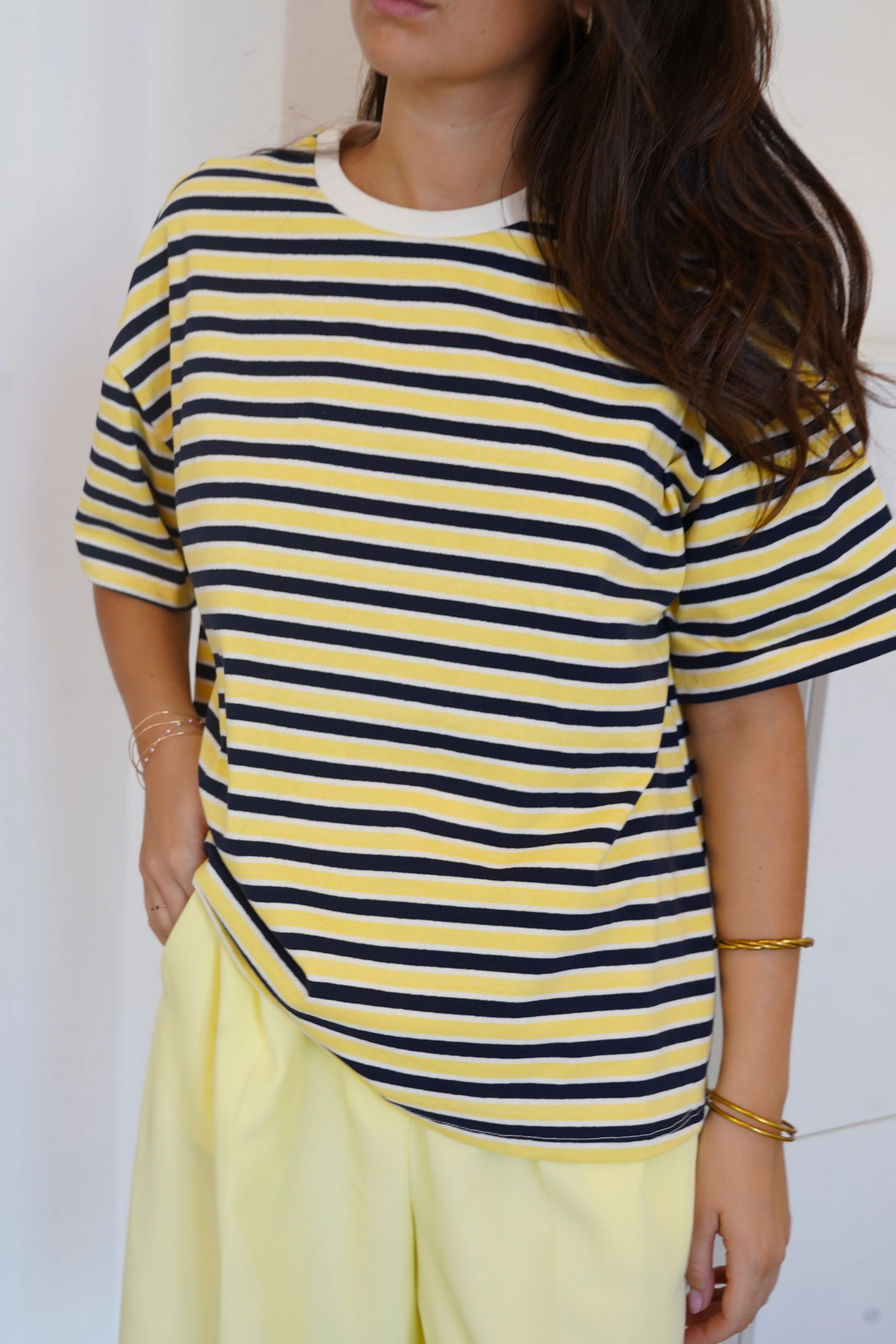 Tee-shirt Sandrine jaune - Image 3