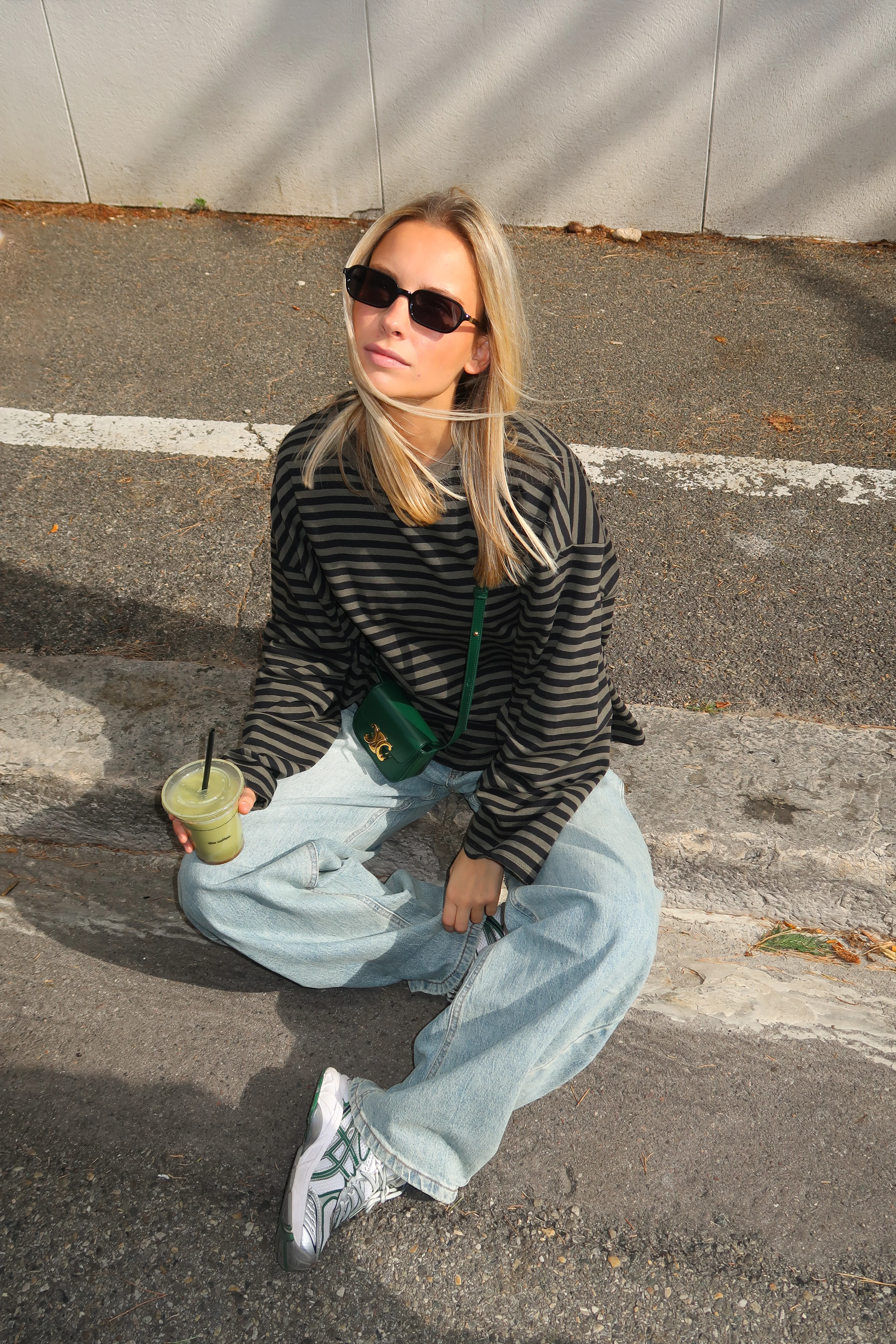 Tee-shirt Océane kaki et noir - Image 5