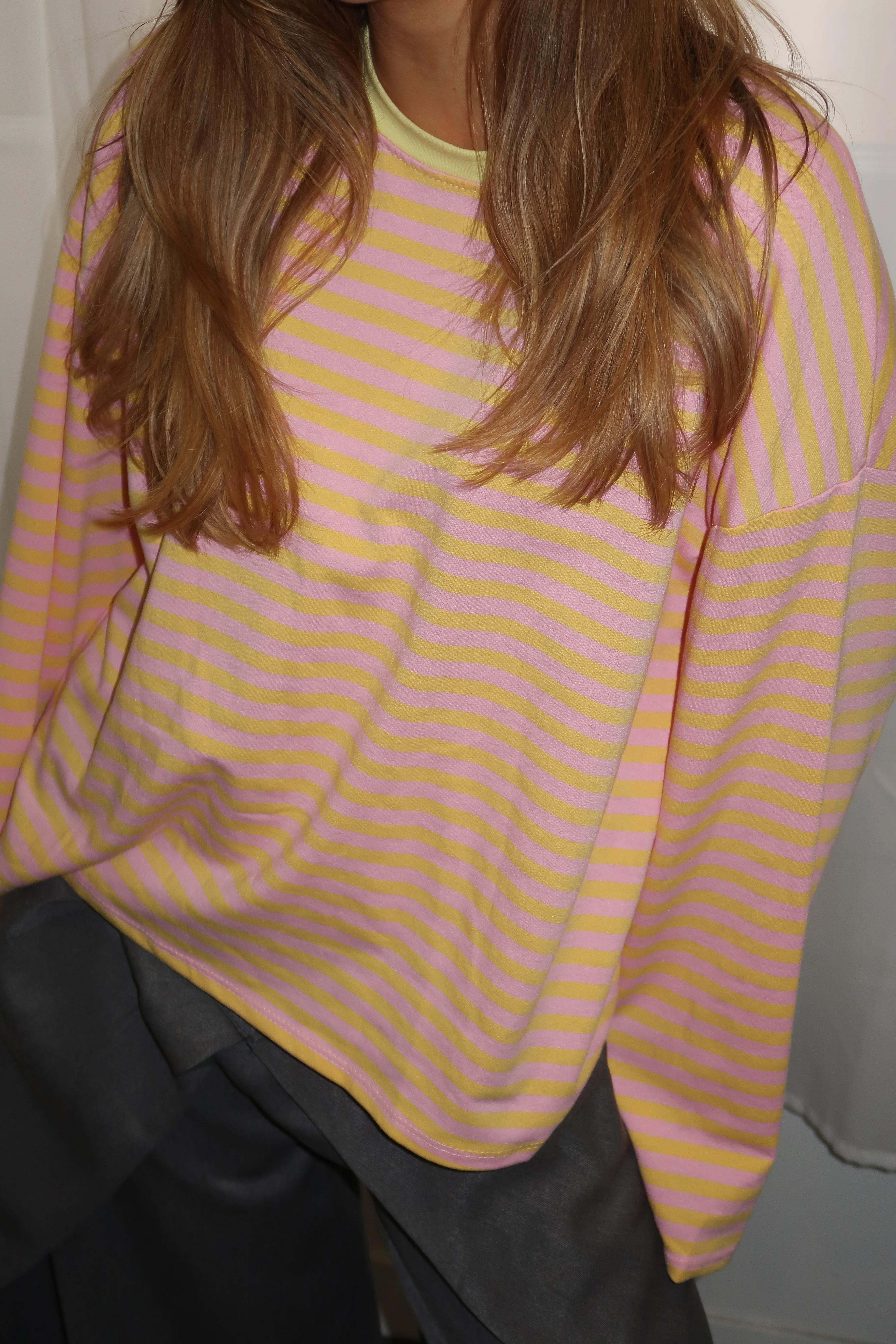 Tee-shirt Océane rose et jaune - Image 5