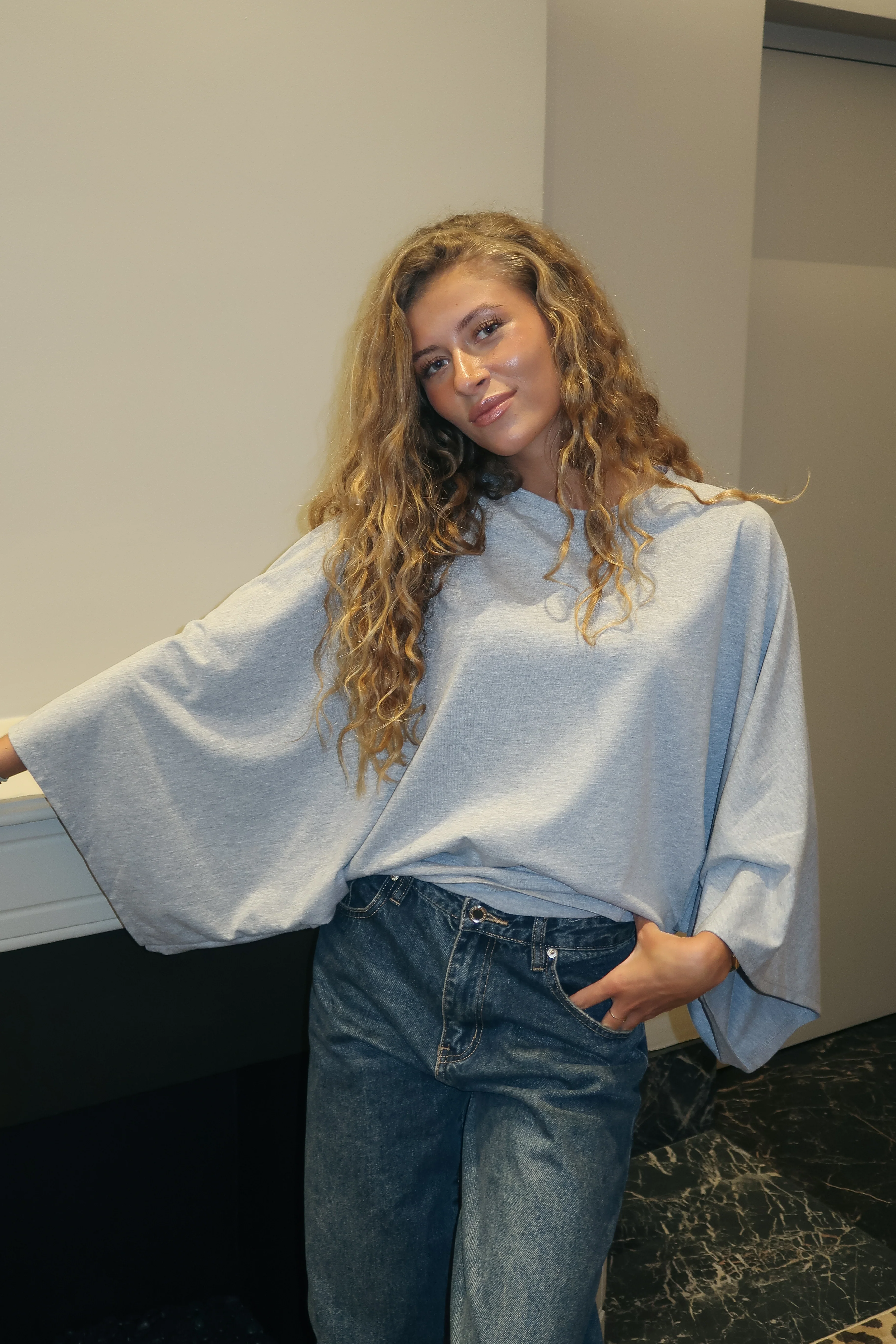 Tee-shirt Ora gris - Image 5