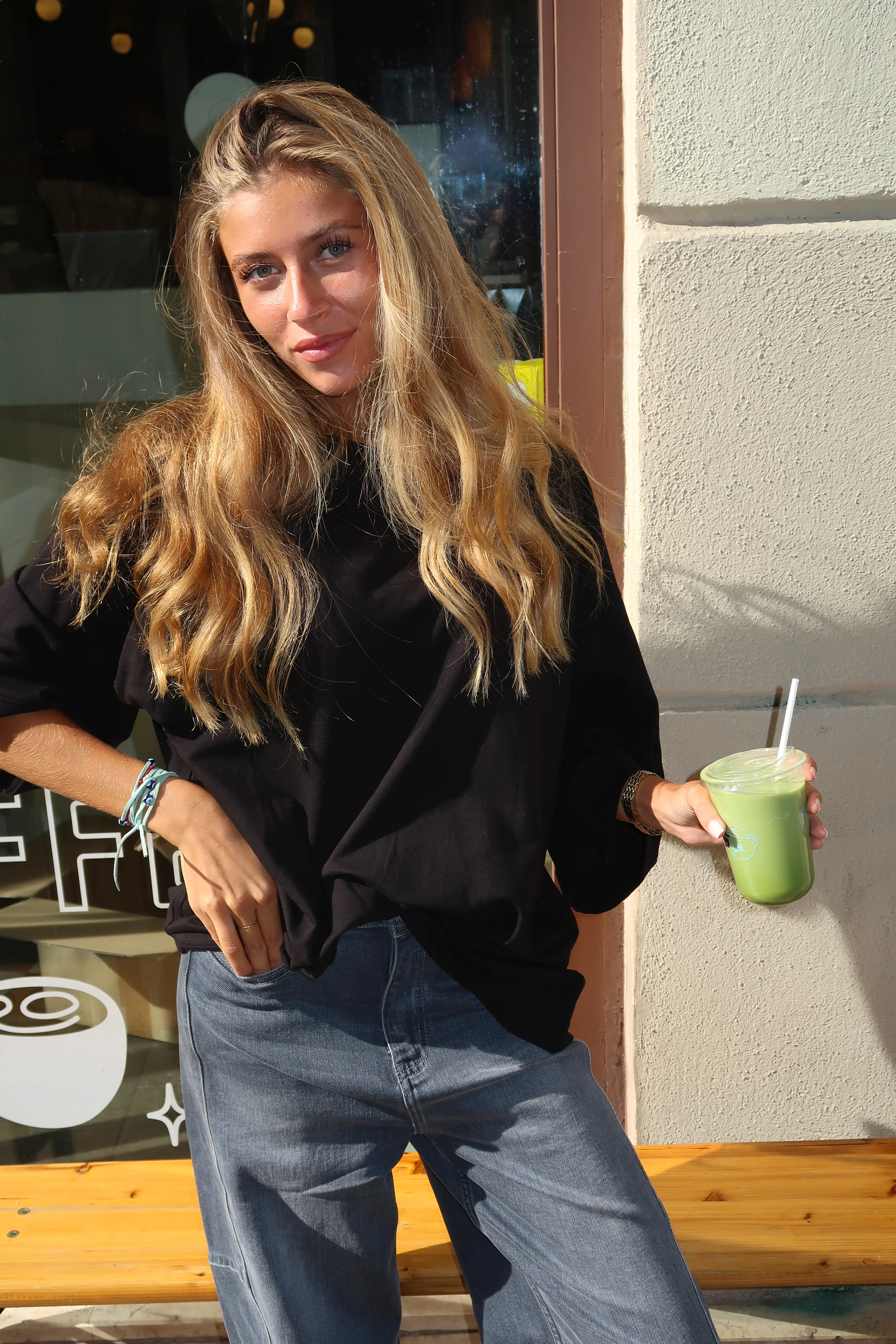 Tee-shirt Cecile noir - Image 3