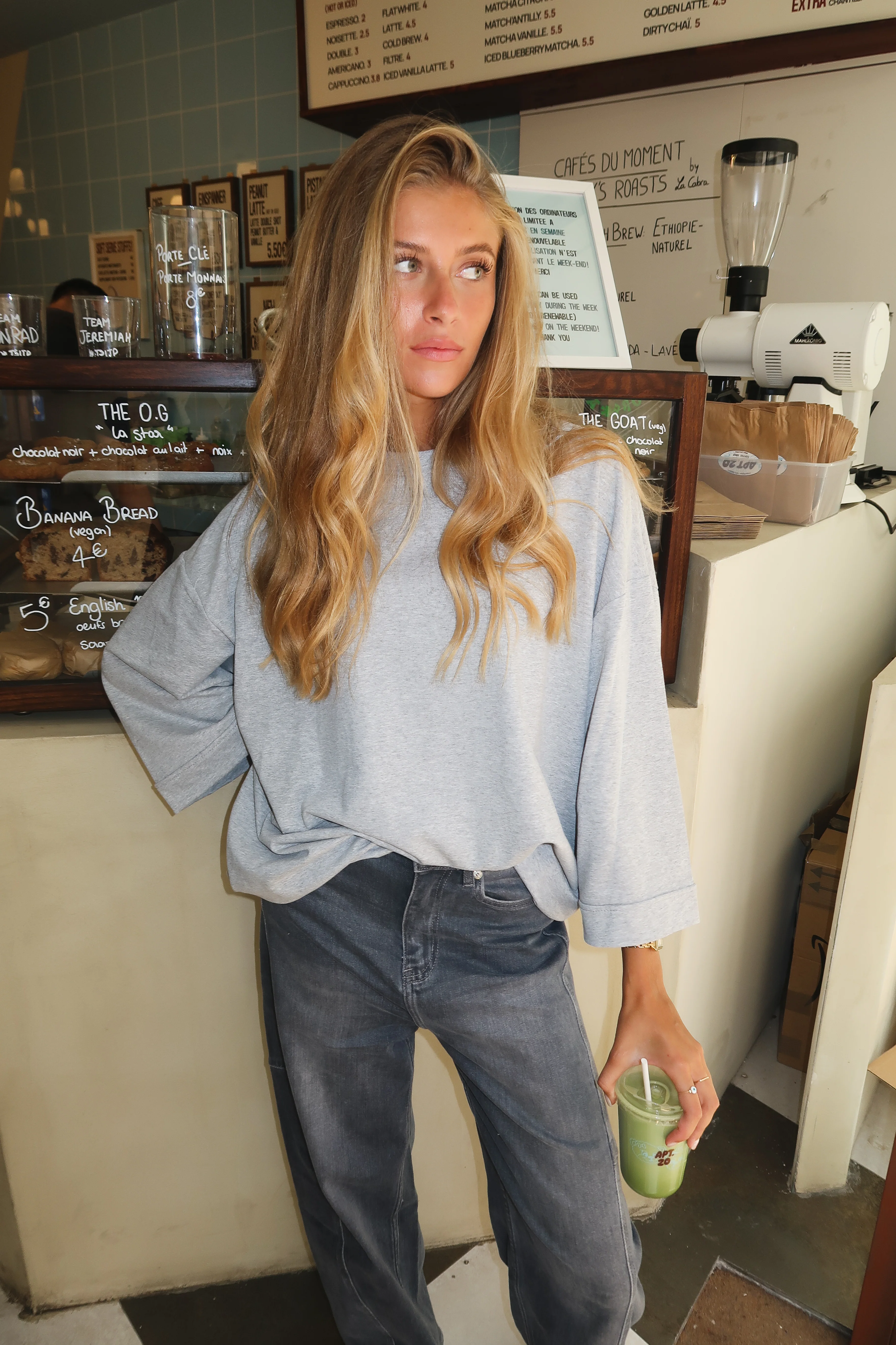 Tee-shirt Cecile gris - Image 5