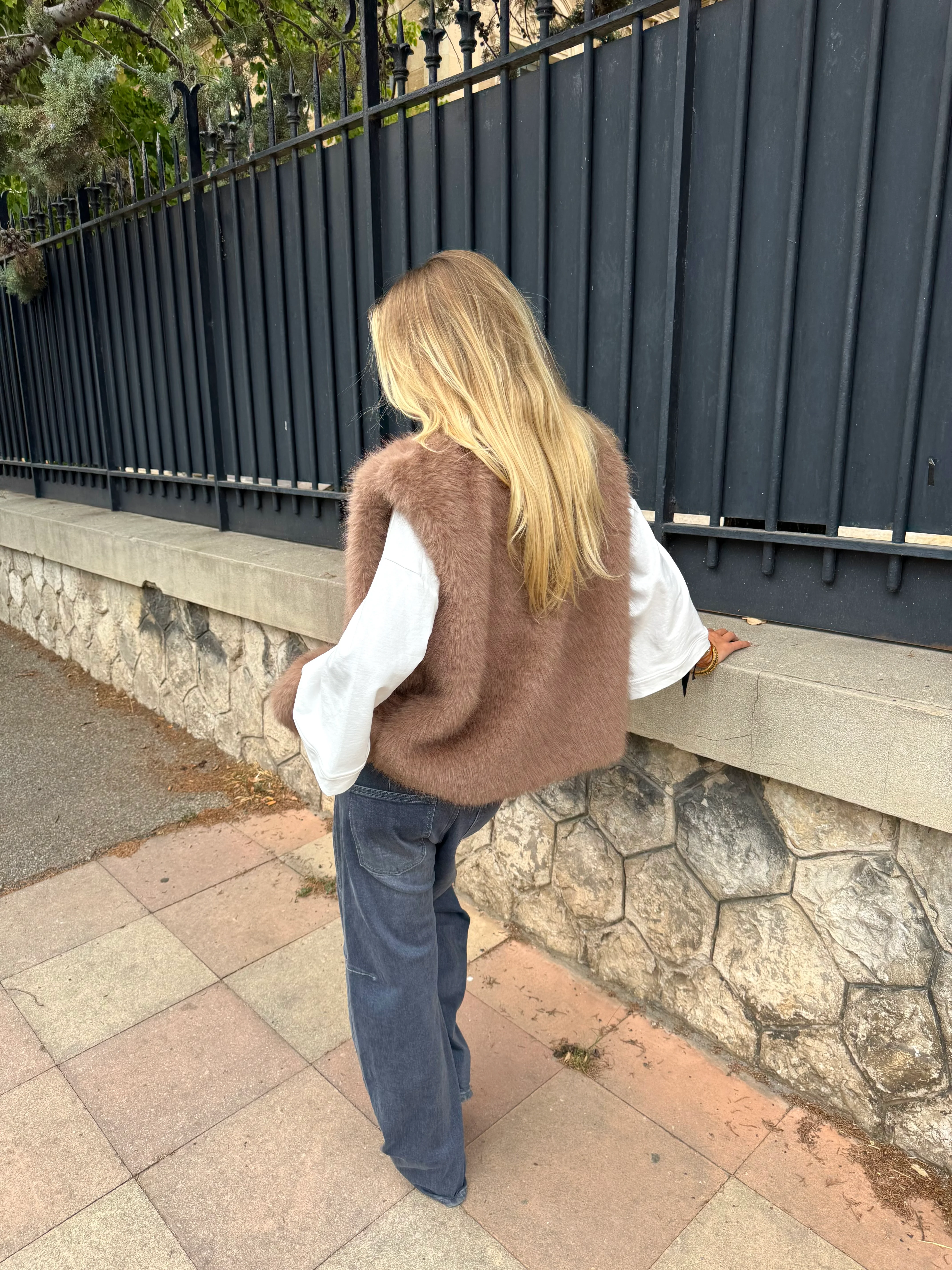 Veste Emma taupe - Image 4