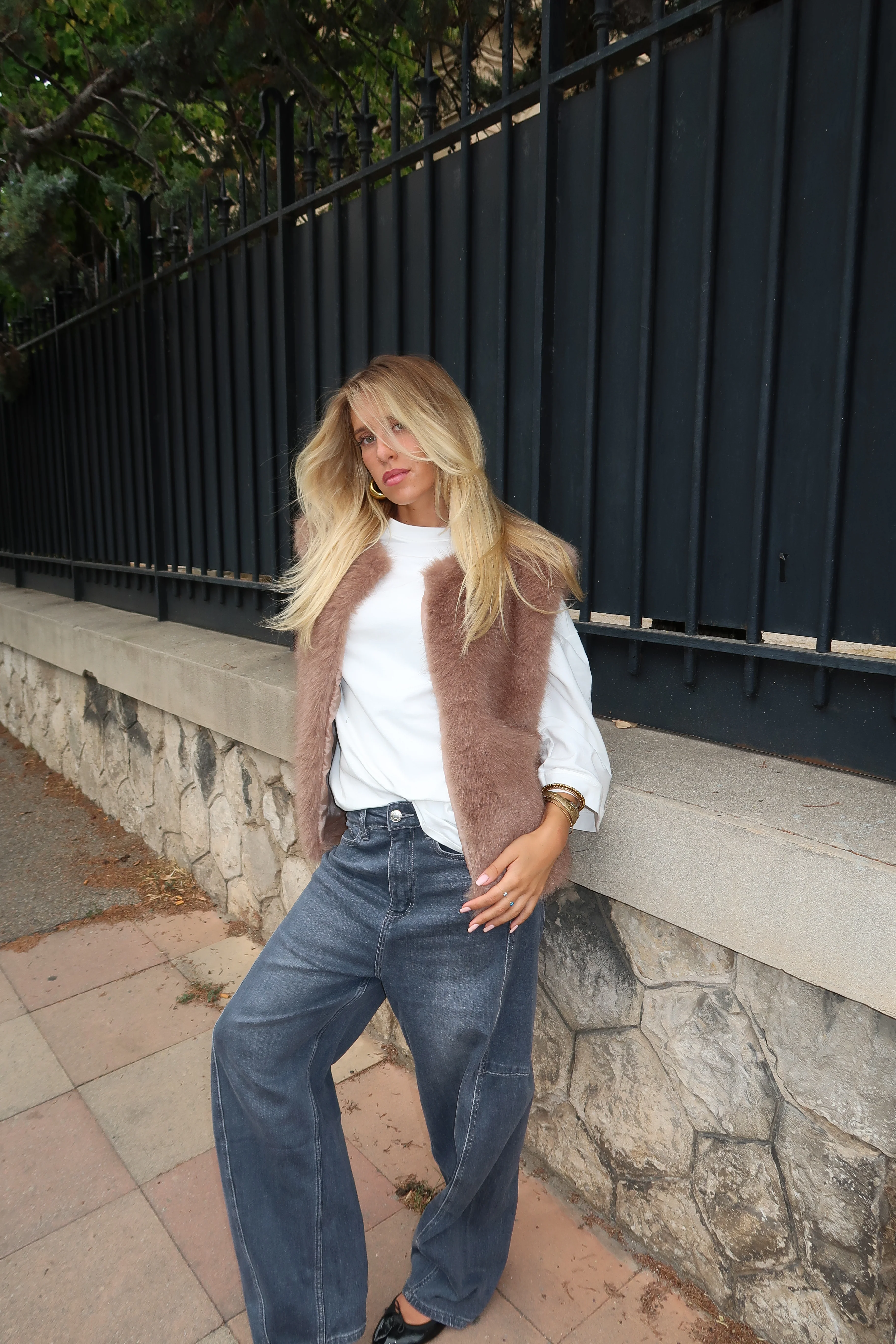 Veste Emma taupe - Image 5