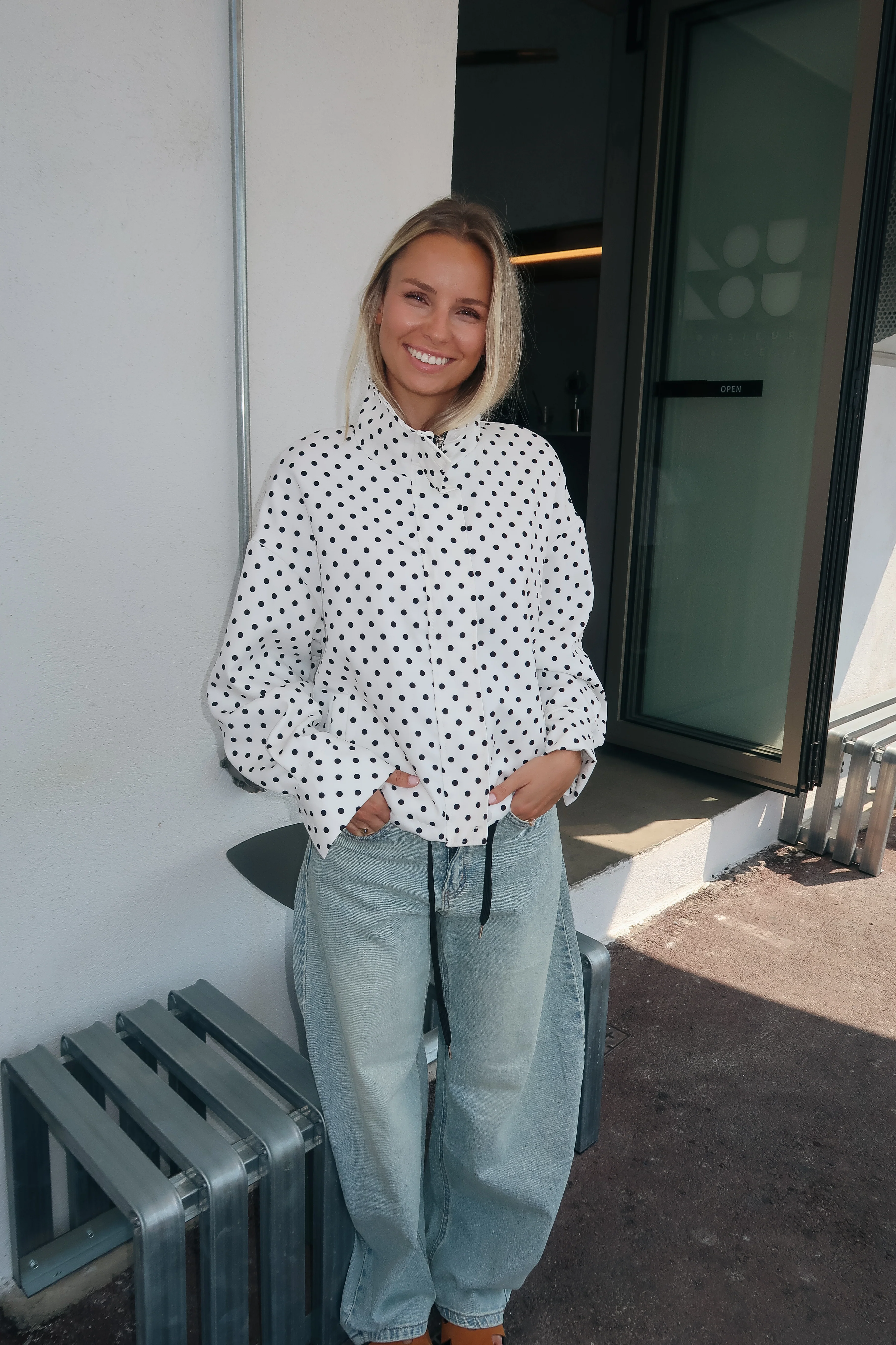 Veste Marine blanche - Image 3