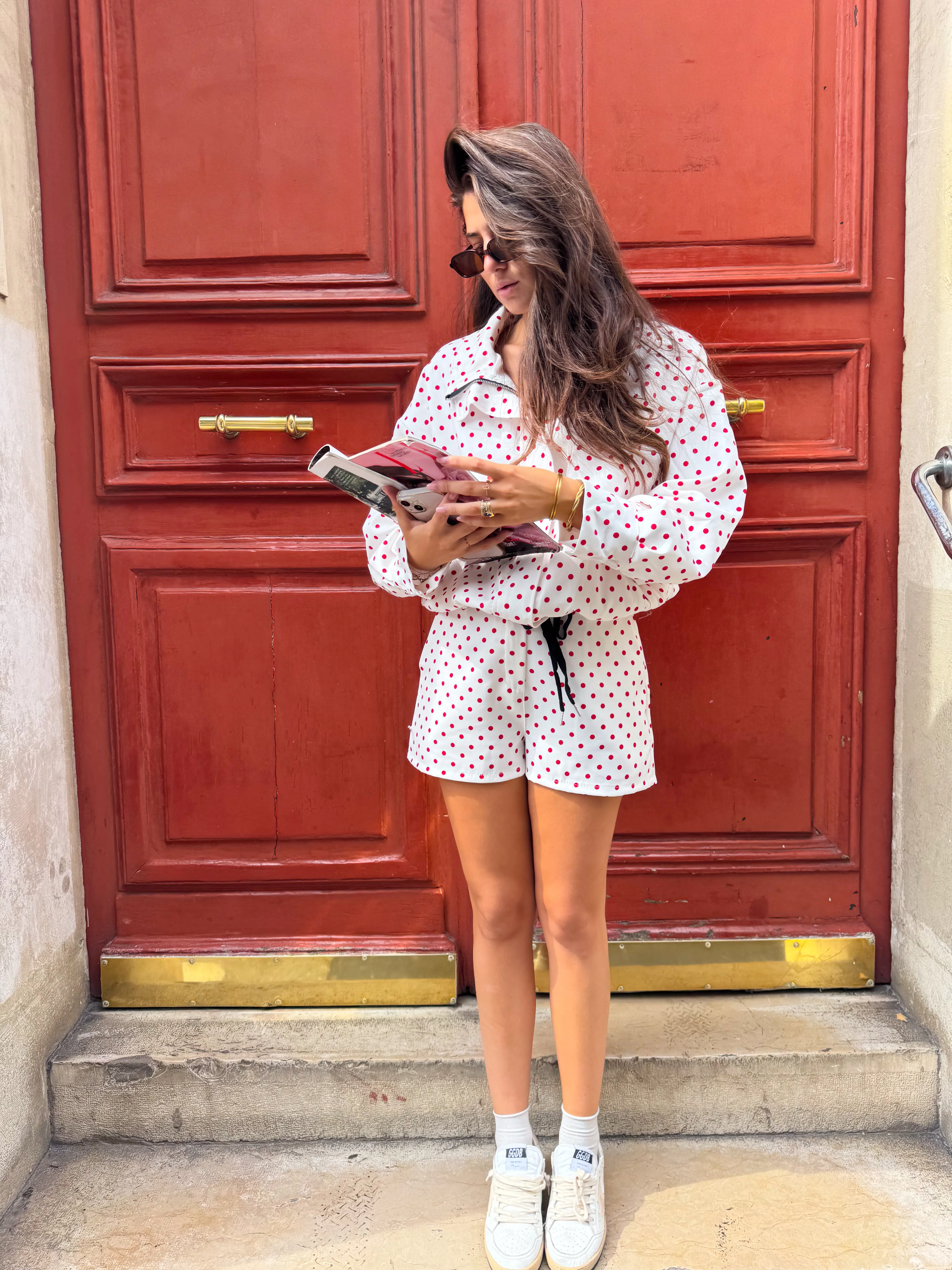 Veste Marine rouge - Image 7