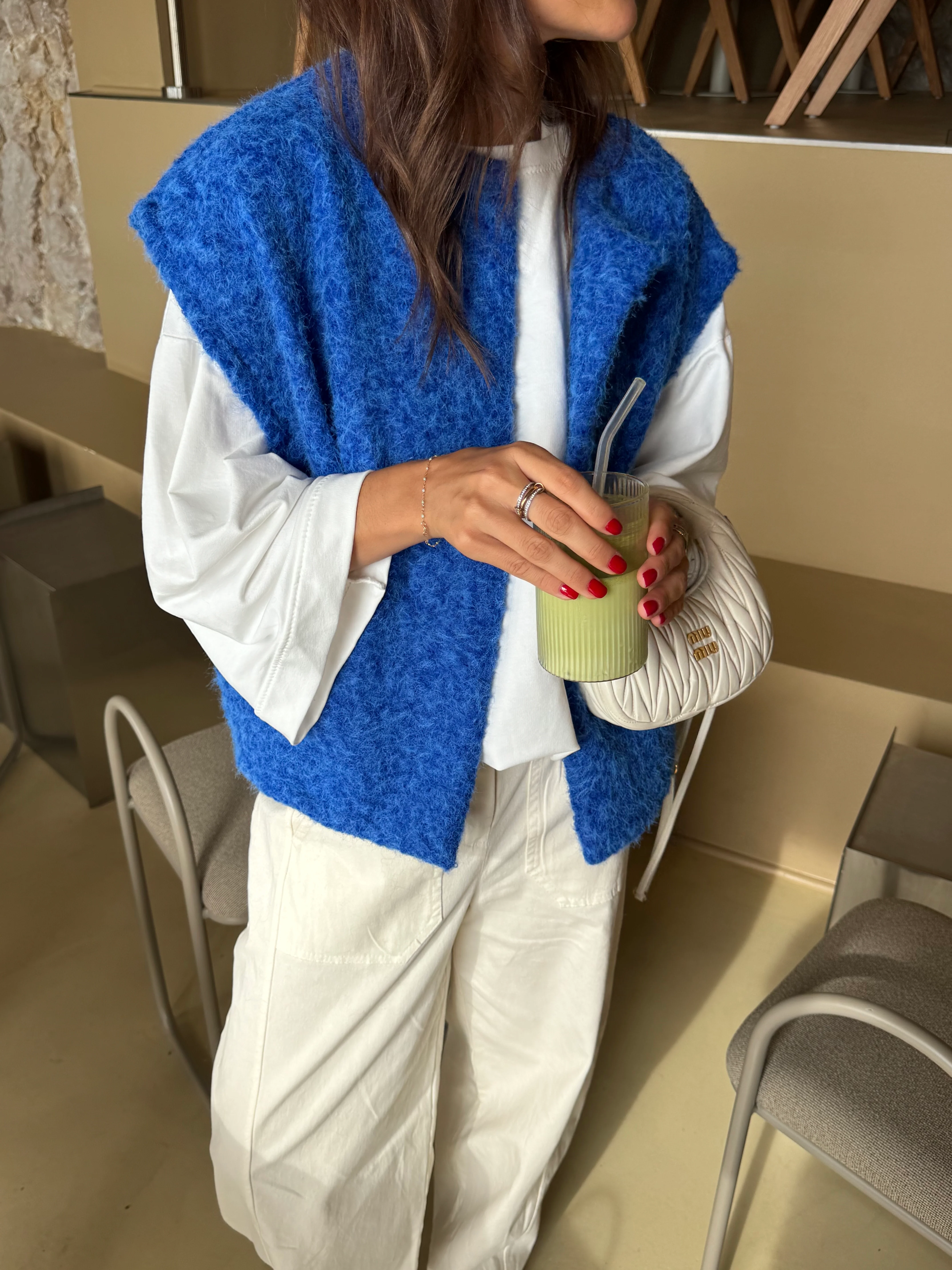 Veste Maddy bleu électrique - Image 3