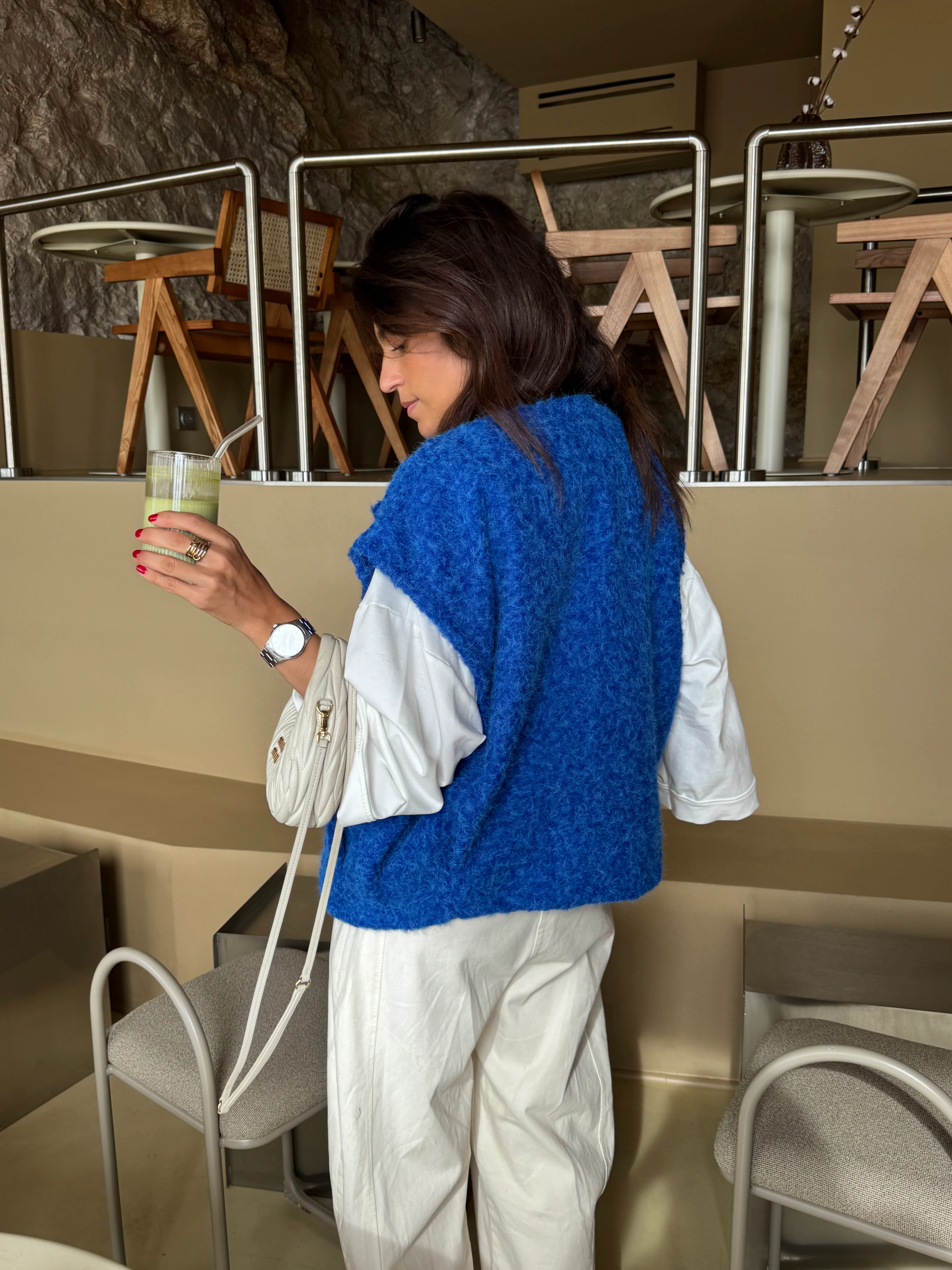 Veste Maddy bleu électrique - Image 4