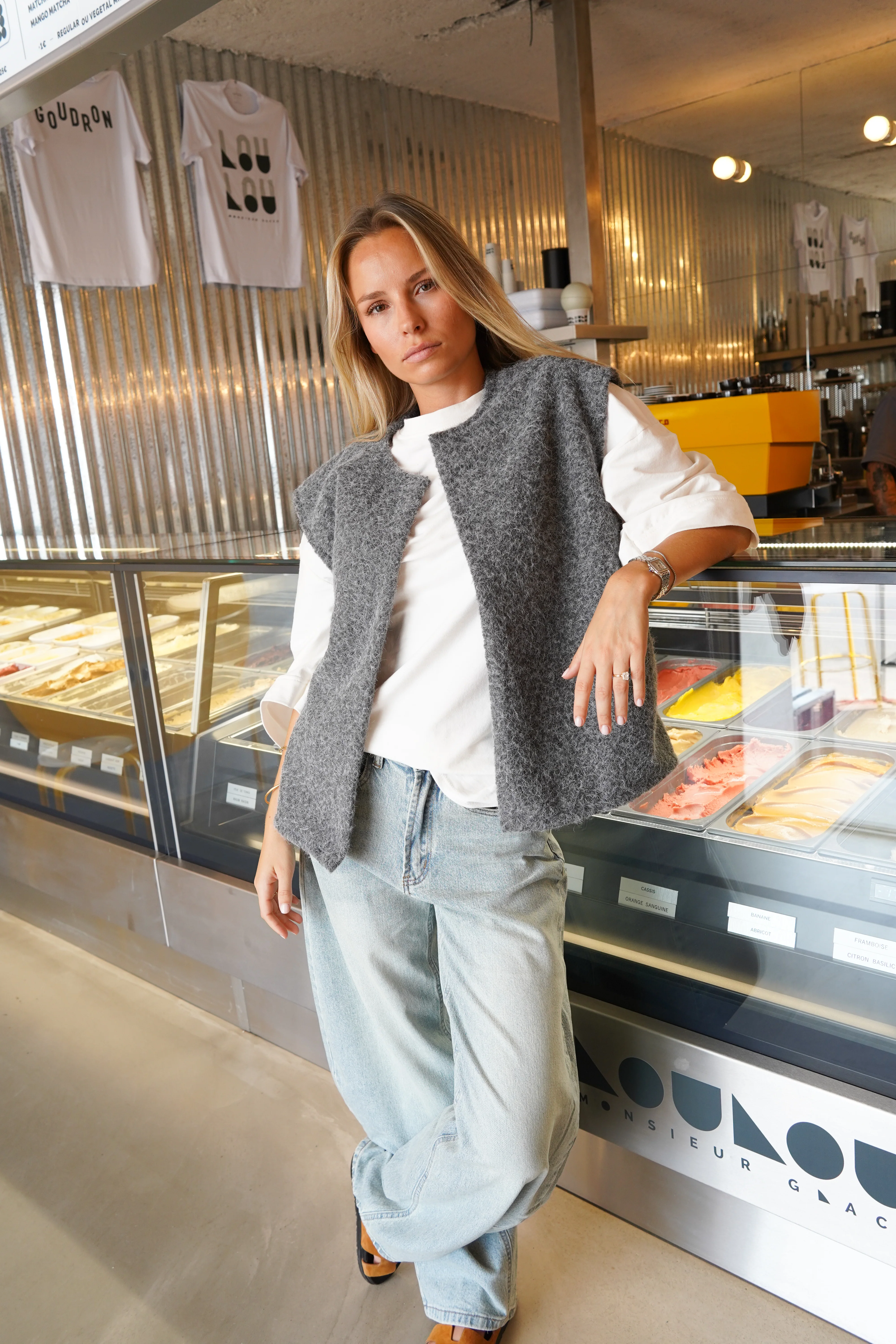 Veste Maddy gris foncé - Image 3