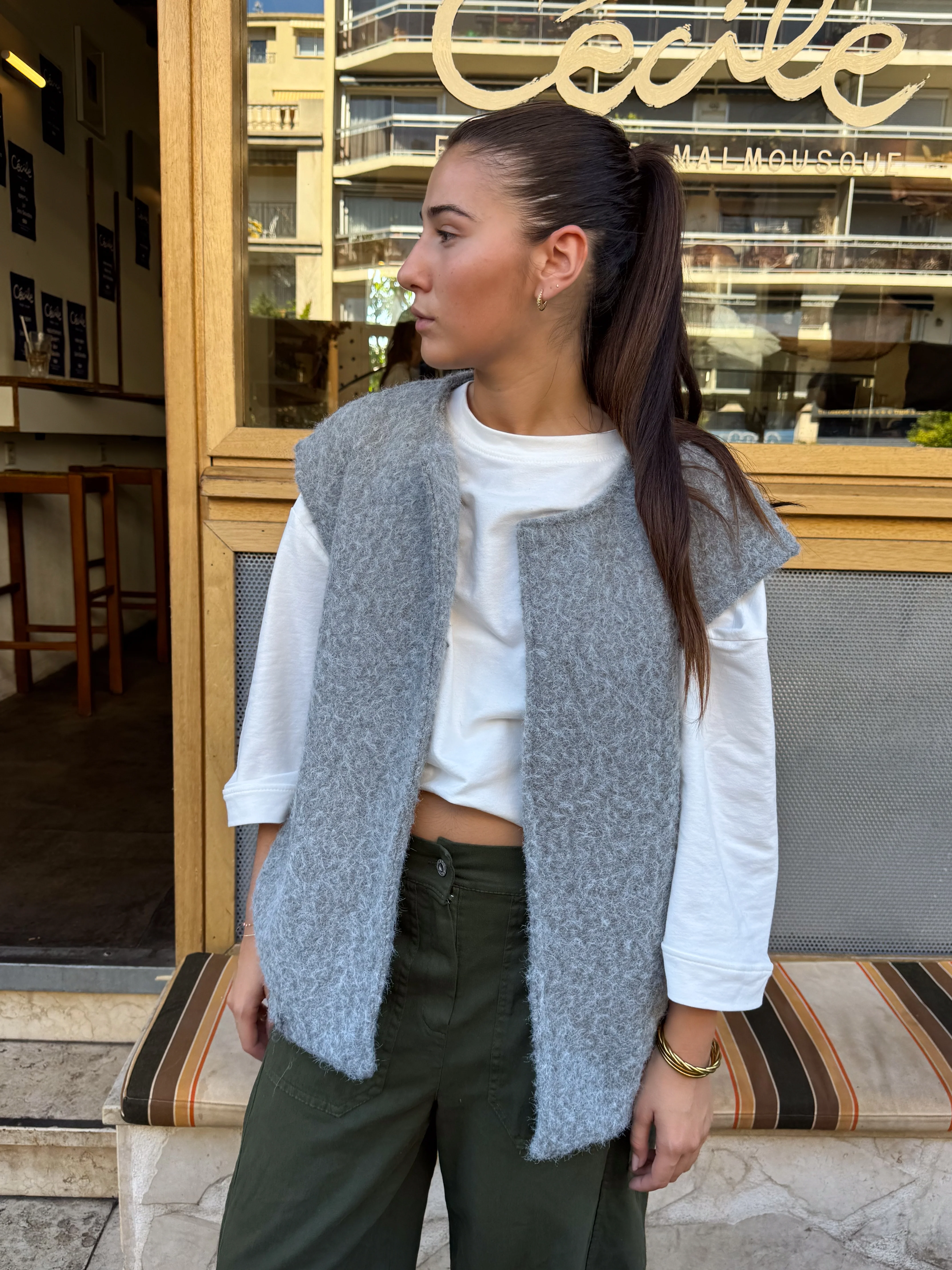 Veste Maddy grise - Image 3