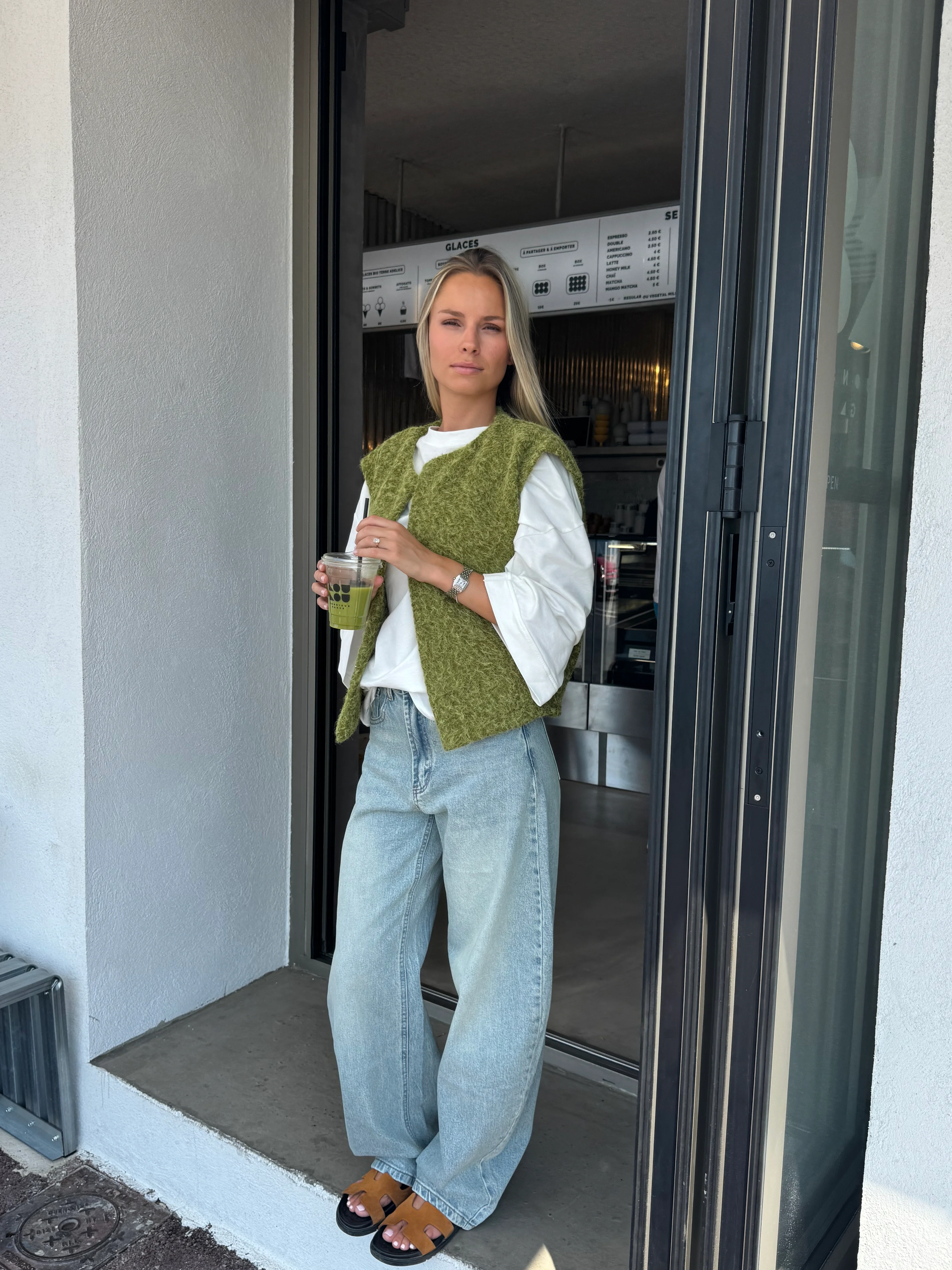 Veste Maddy vert olive - Image 3