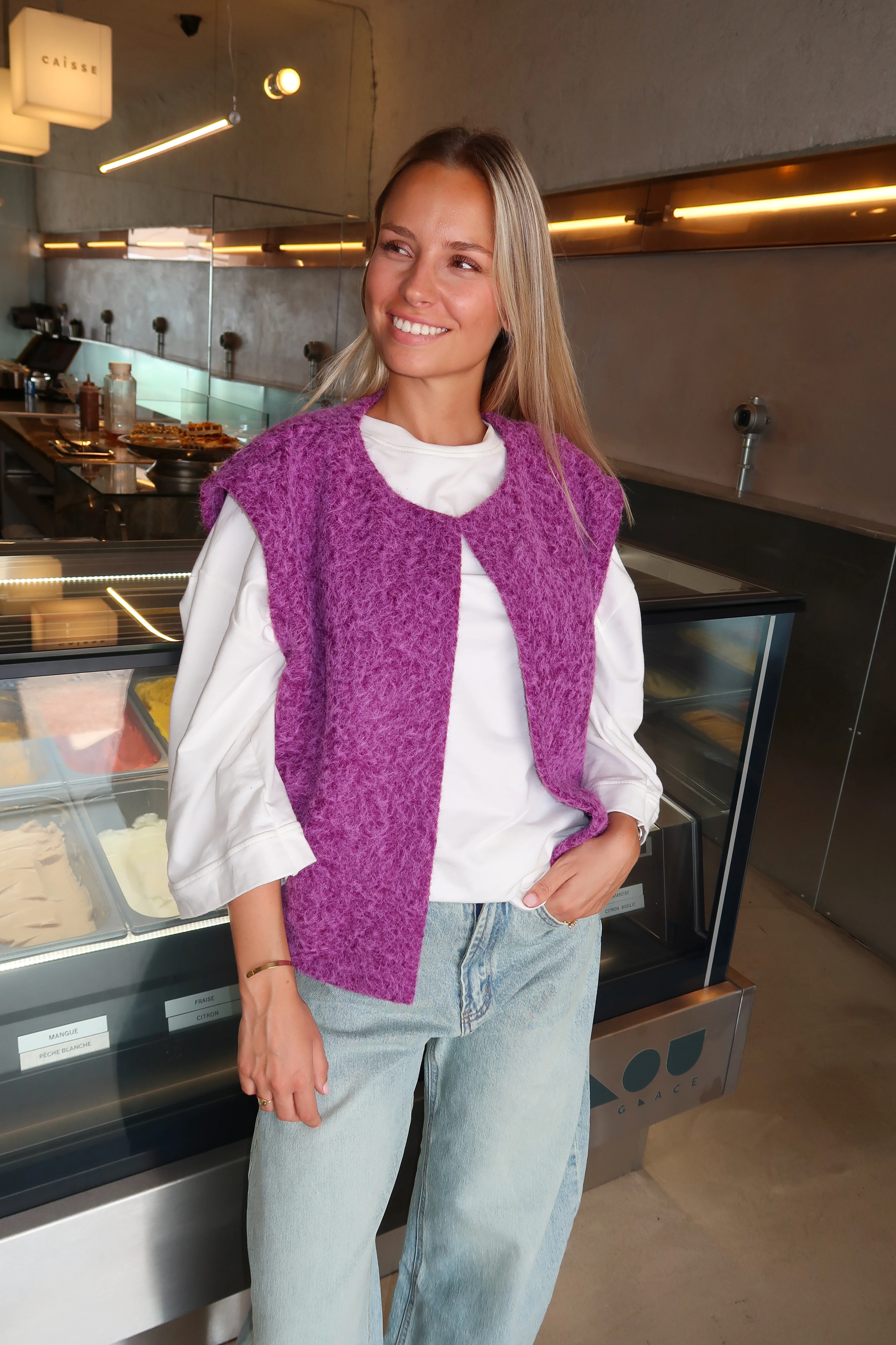 Veste Maddy violette - Image 3